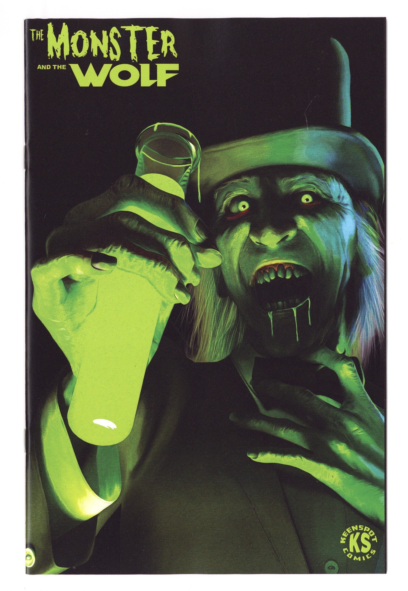 Mark Spears Monsters The Monster & The Wolf  1 Spears  Glow in the Dark Incentive NM+  (2025)