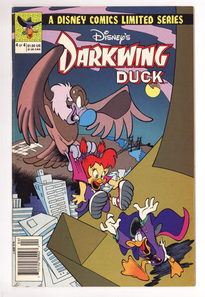 Disney's Darkwing Duck Limited Series Vol 1 4 Mid Grade (1992) Newsstand