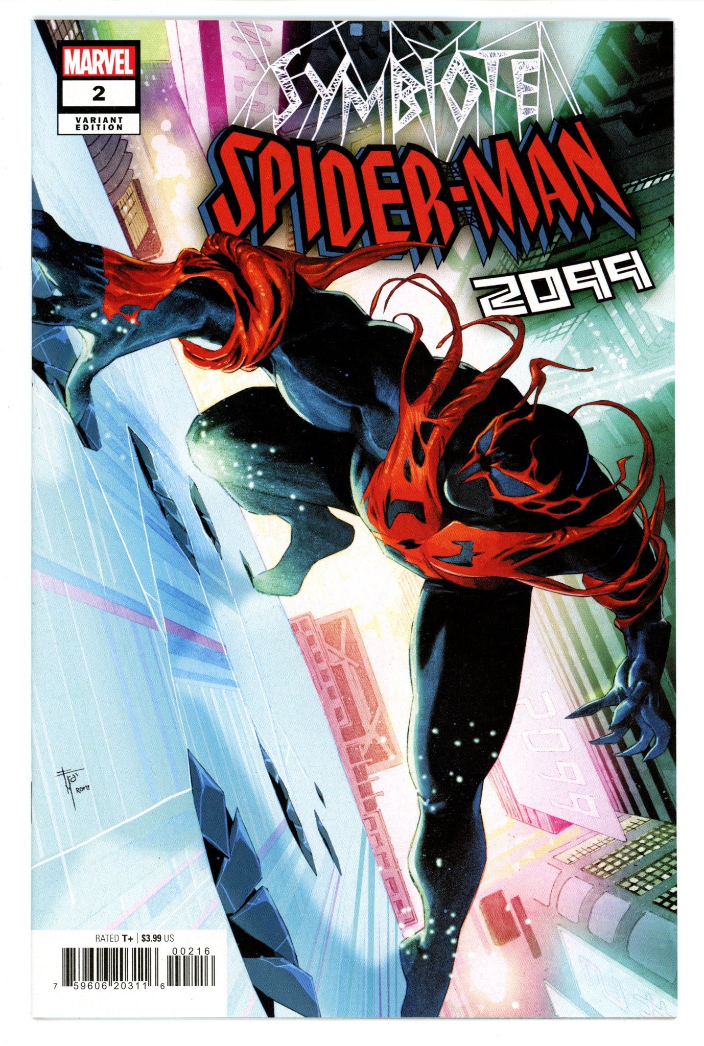 Symbiote Spider-Man 2099 2 Mobili Incentive Variant NM- (2024)