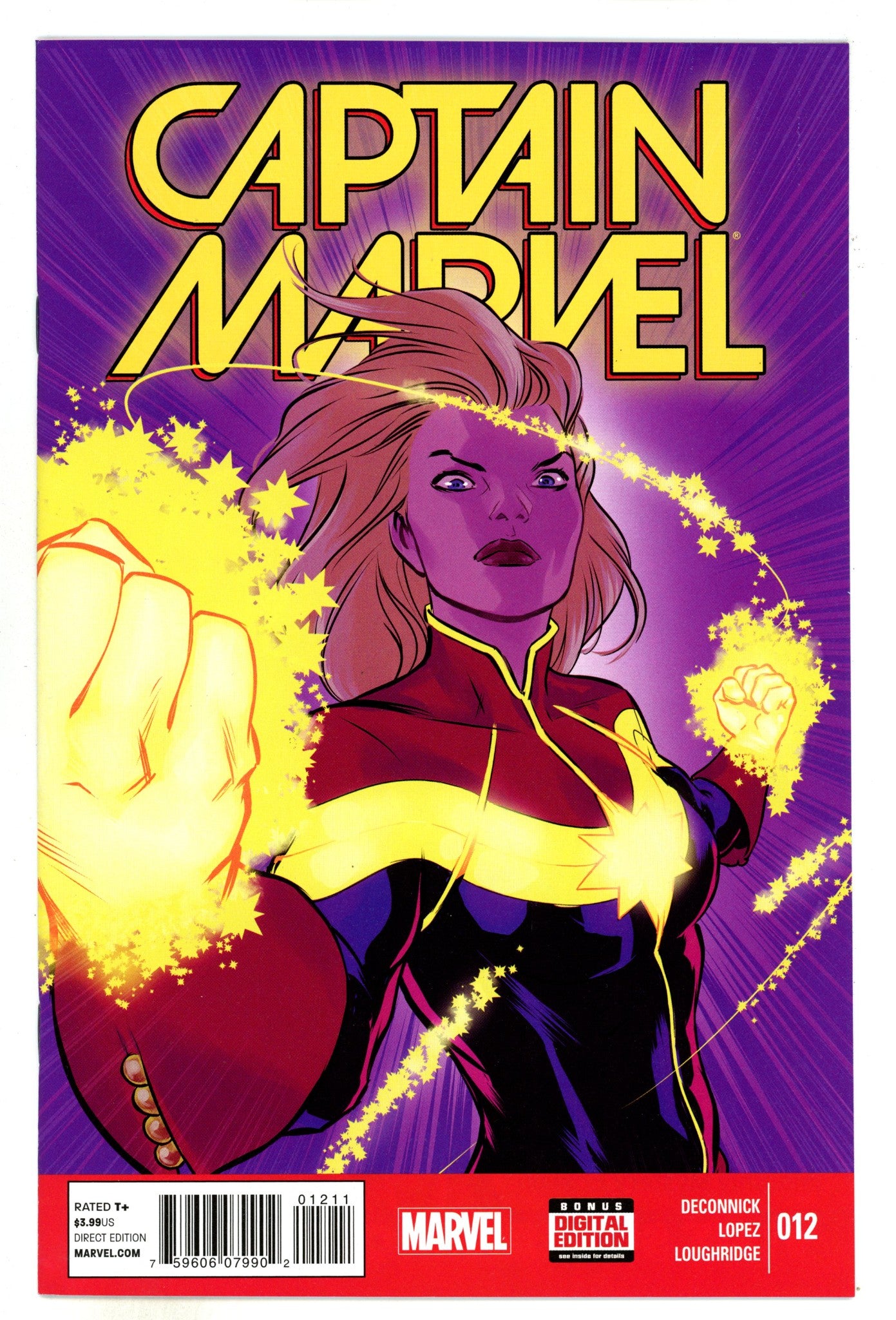Captain Marvel Vol 9 12 High Grade (2015) 