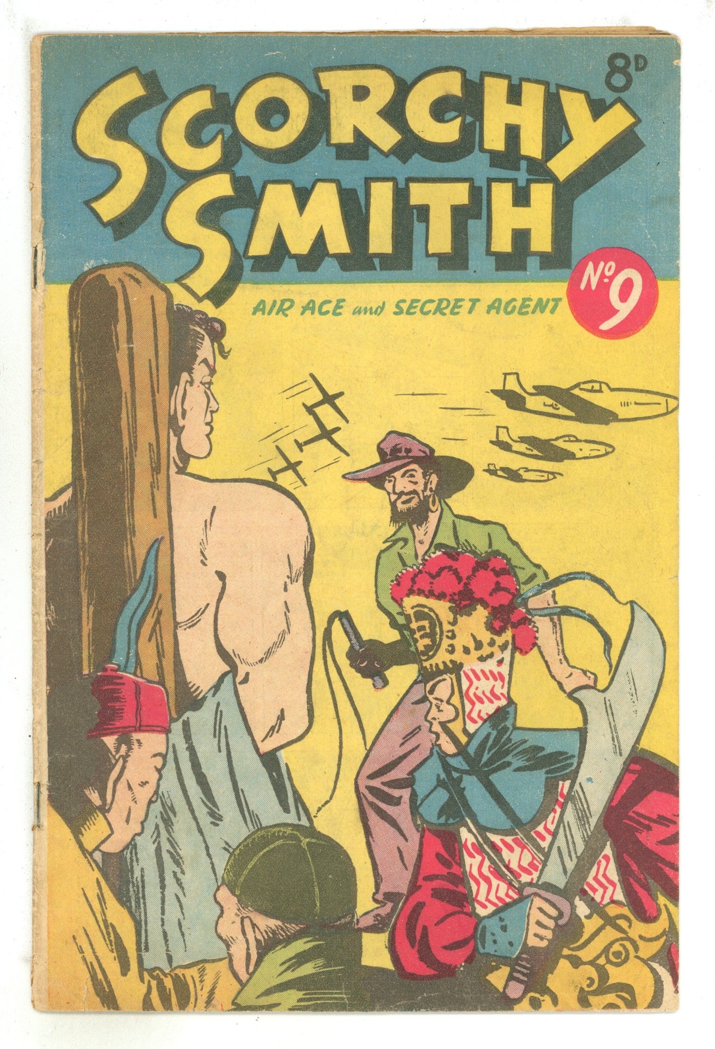 Scorchy Smith 9 GD/VG (3.0) (1950) 