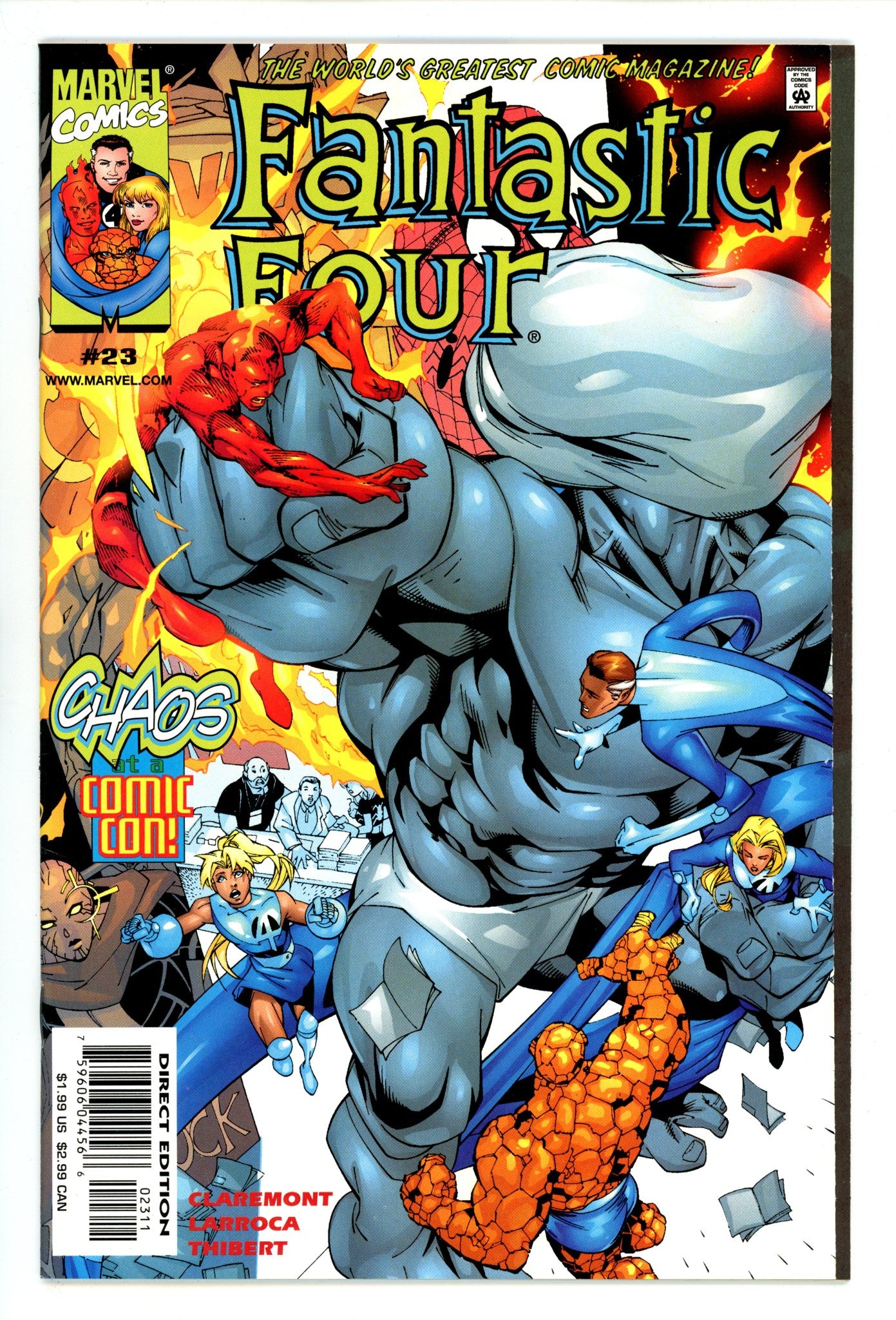 Fantastic Four Vol 3 23 High Grade (1999) 