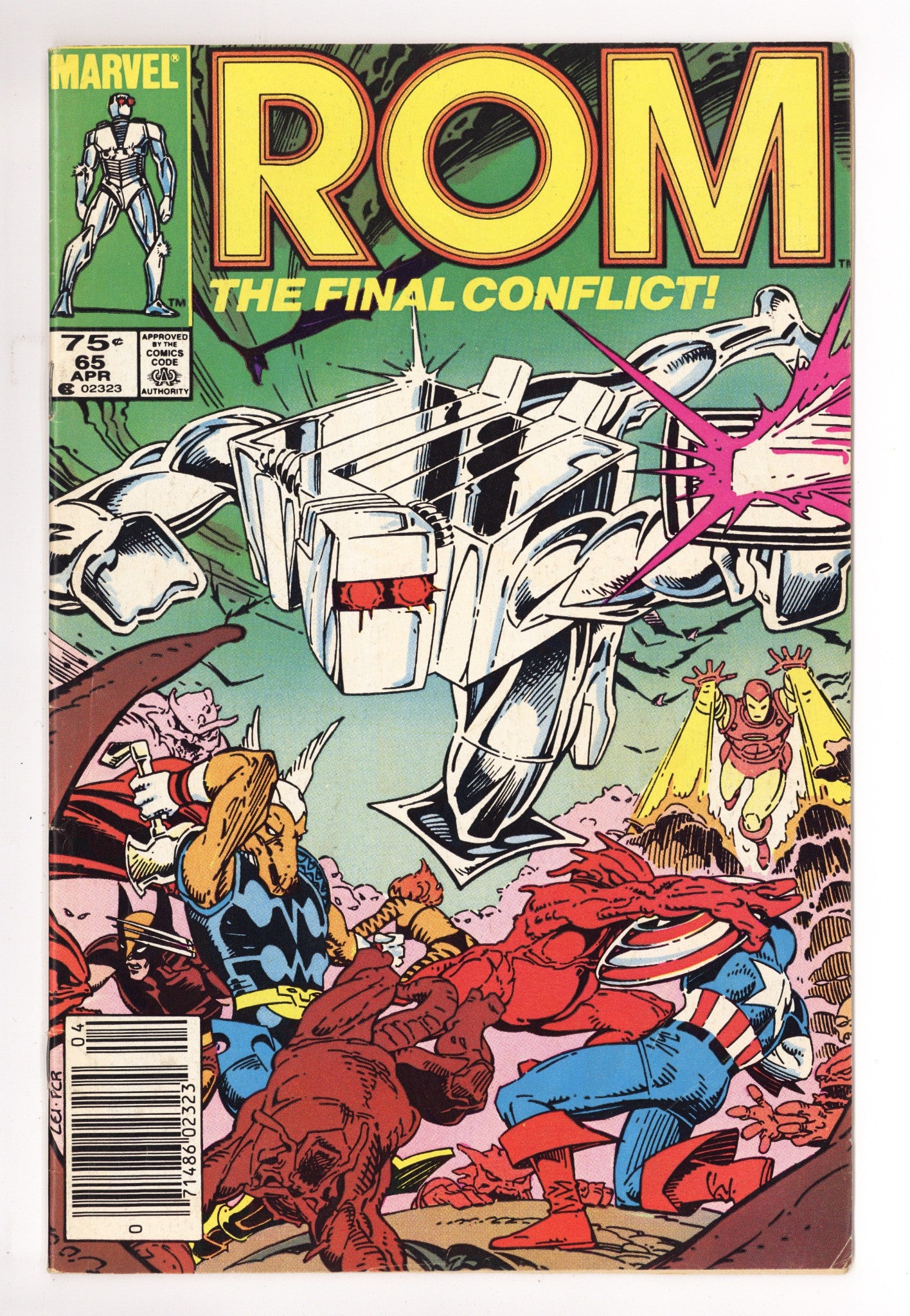 Rom Vol 1 65 Low Grade (1985) Canadian Price Variant 