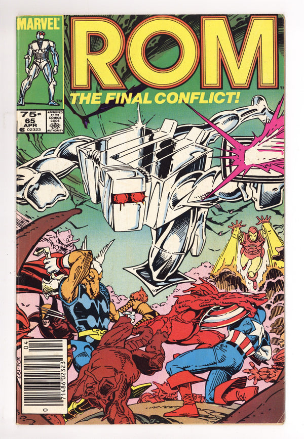 Rom Vol 1 65 Low Grade (1985) Canadian Price Variant