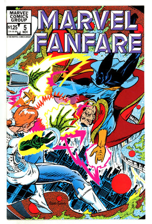 Marvel Fanfare Vol 1 5 High Grade (1982) 
