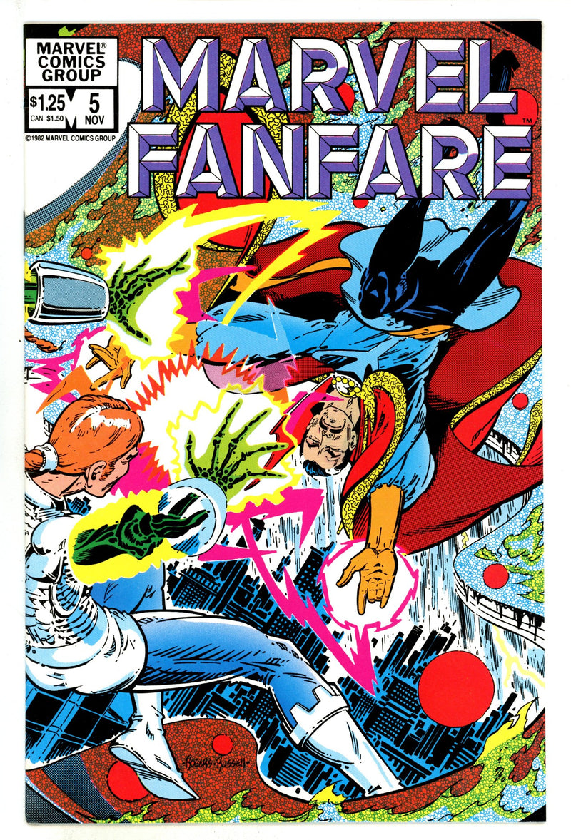 Marvel Fanfare Vol 1 5 High Grade (1982) 