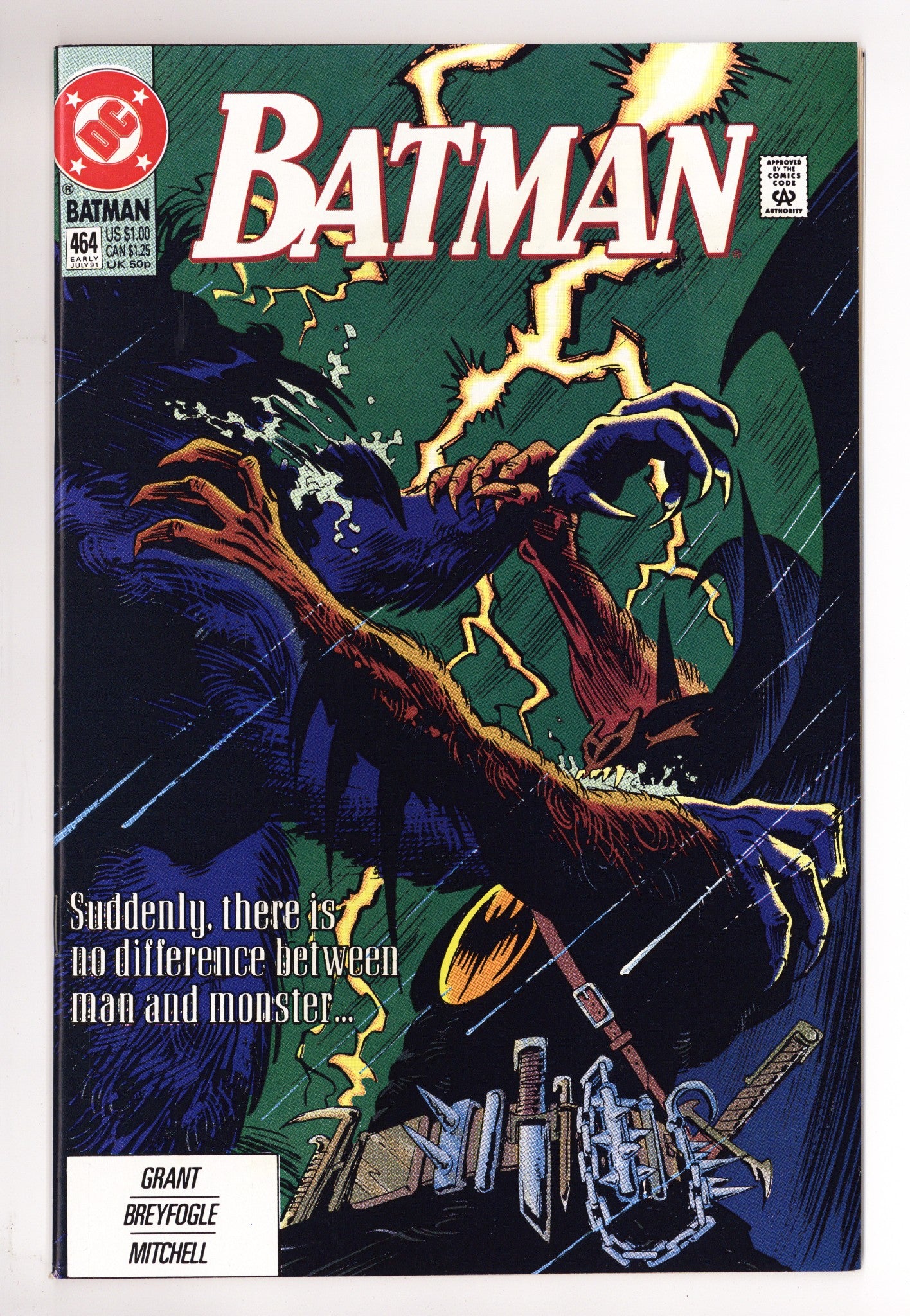 Batman Vol 1 464 High Grade (1991) 