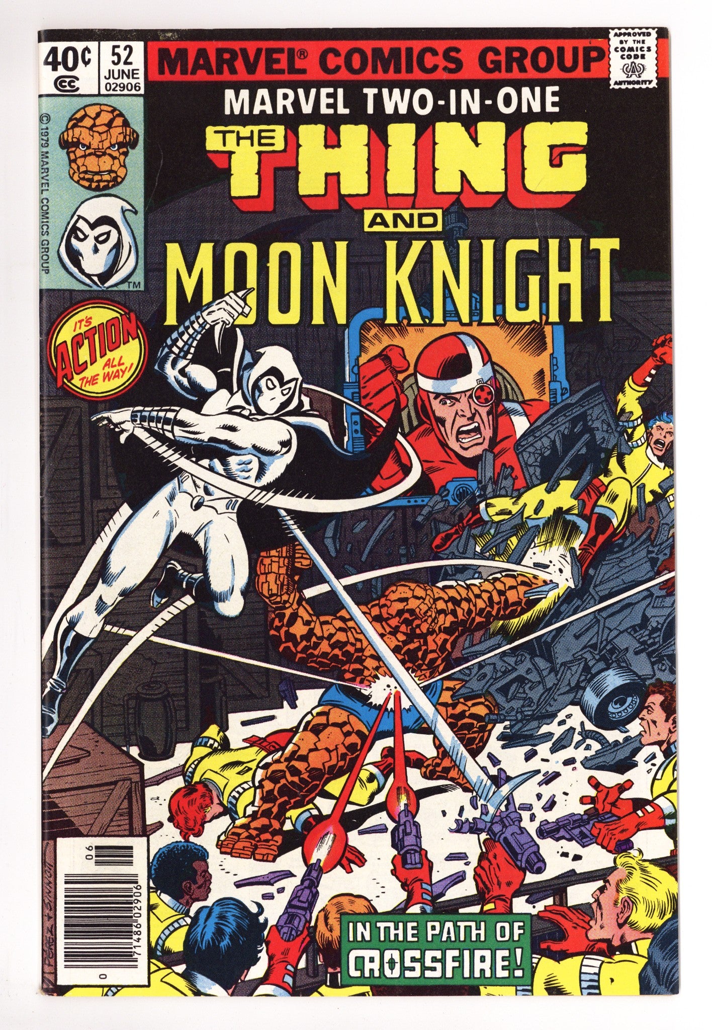 Marvel Two-in-One Vol 1 52 VF+ (8.5) (1979) Newsstand 