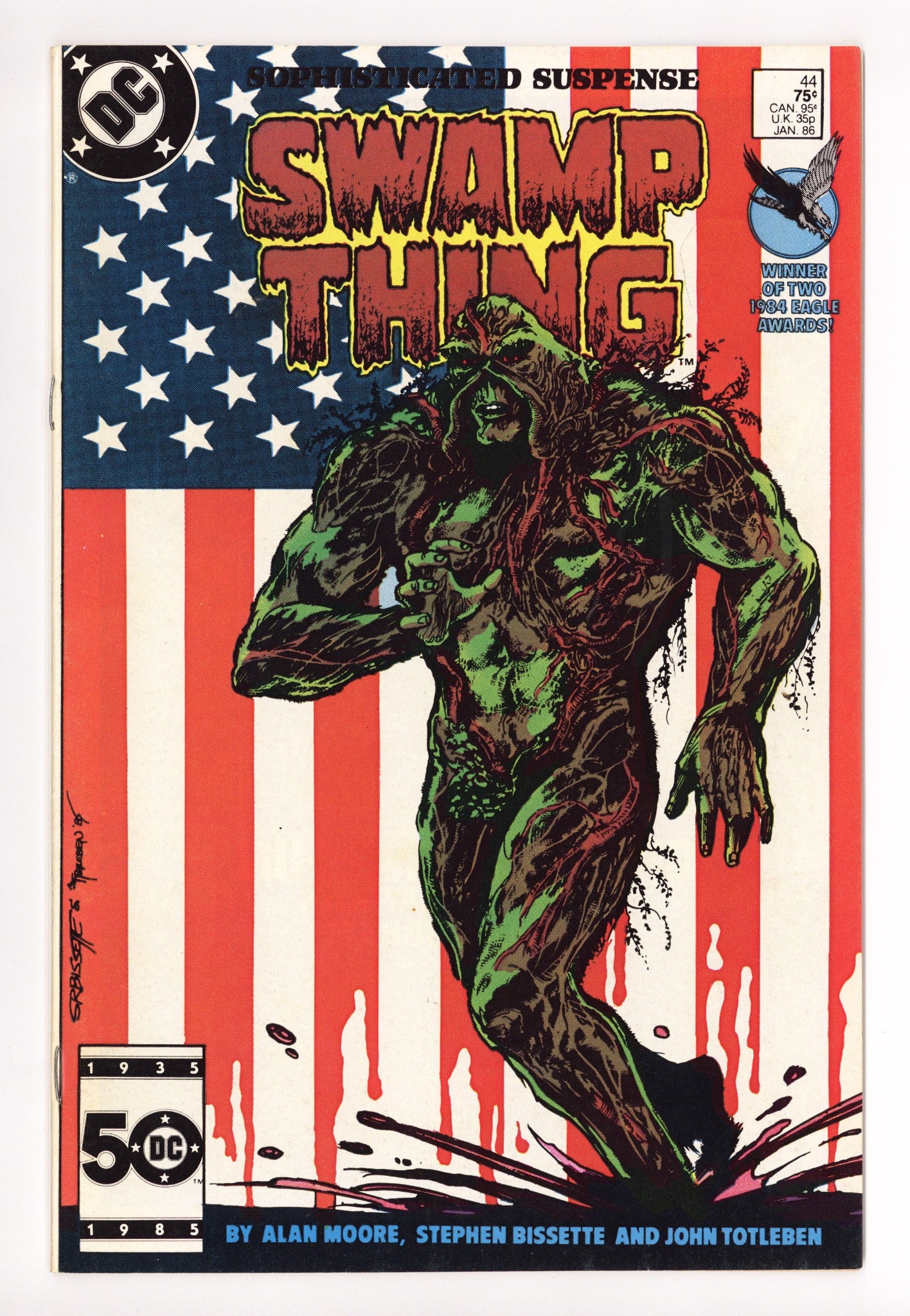 Swamp Thing Vol 2 44 Mid Grade (1986) 