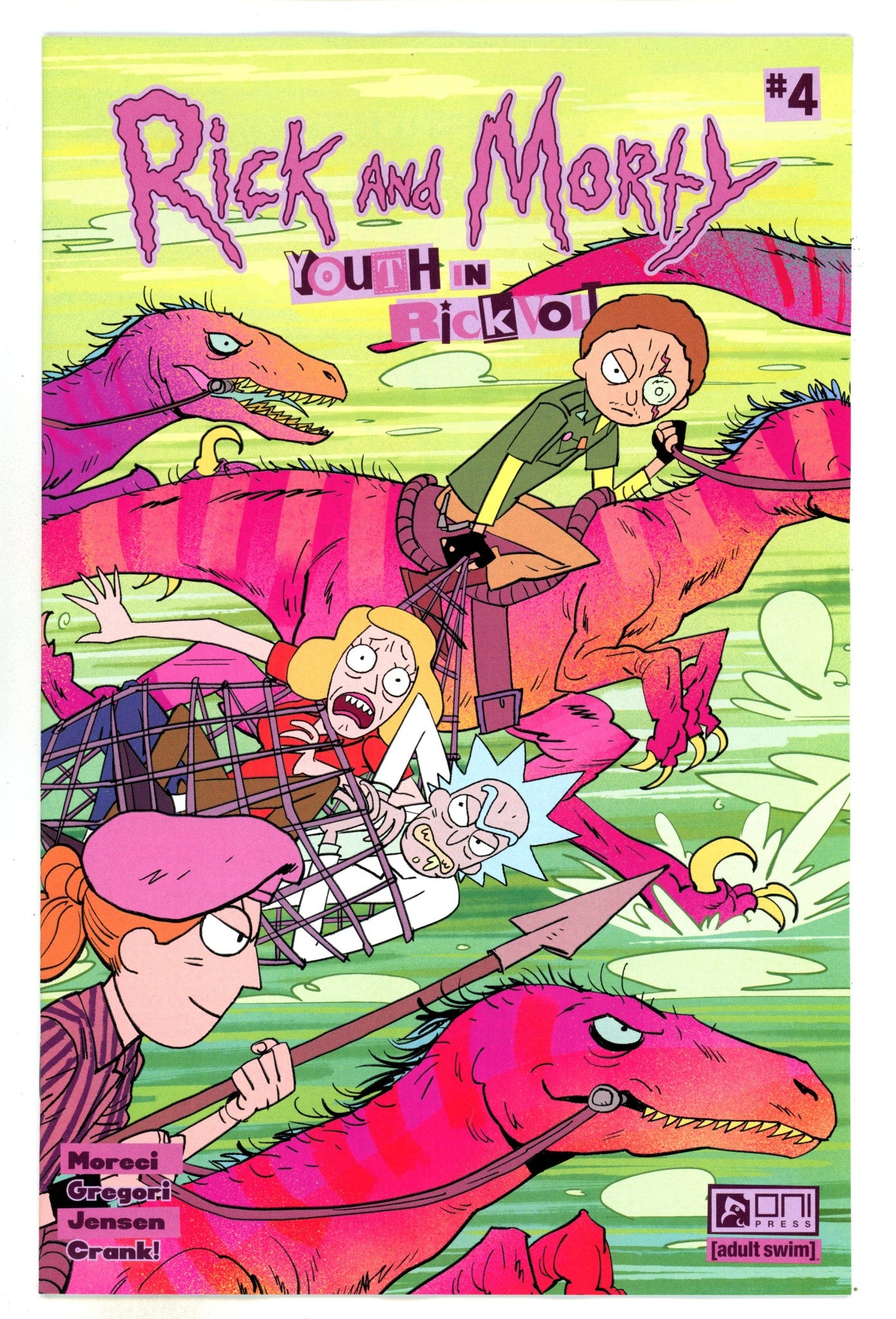 Rick And Morty Youth In Rickvolt  4 Revel  Variant   (2024)