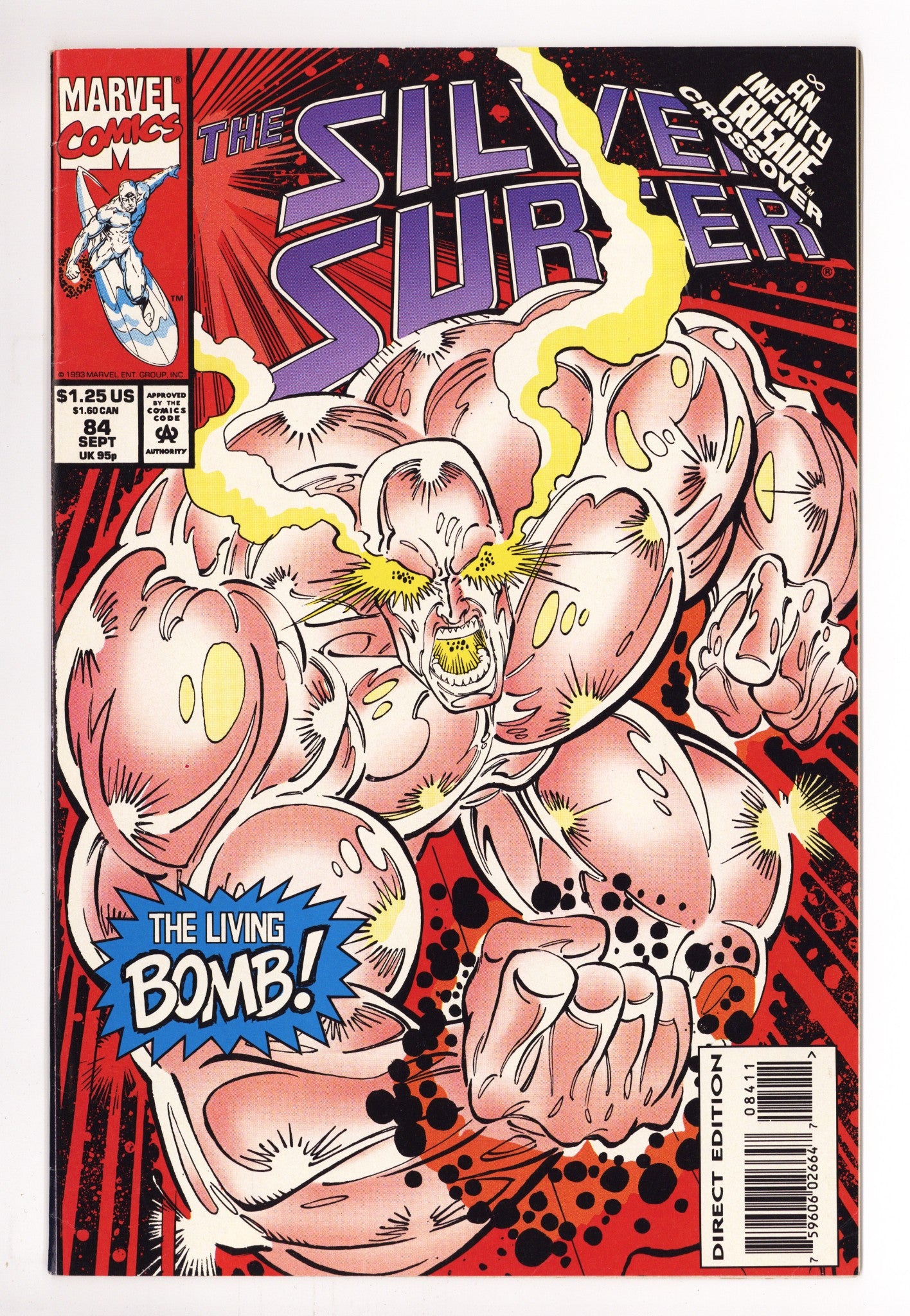 Silver Surfer Vol 3 84 Mid Grade (1993) 