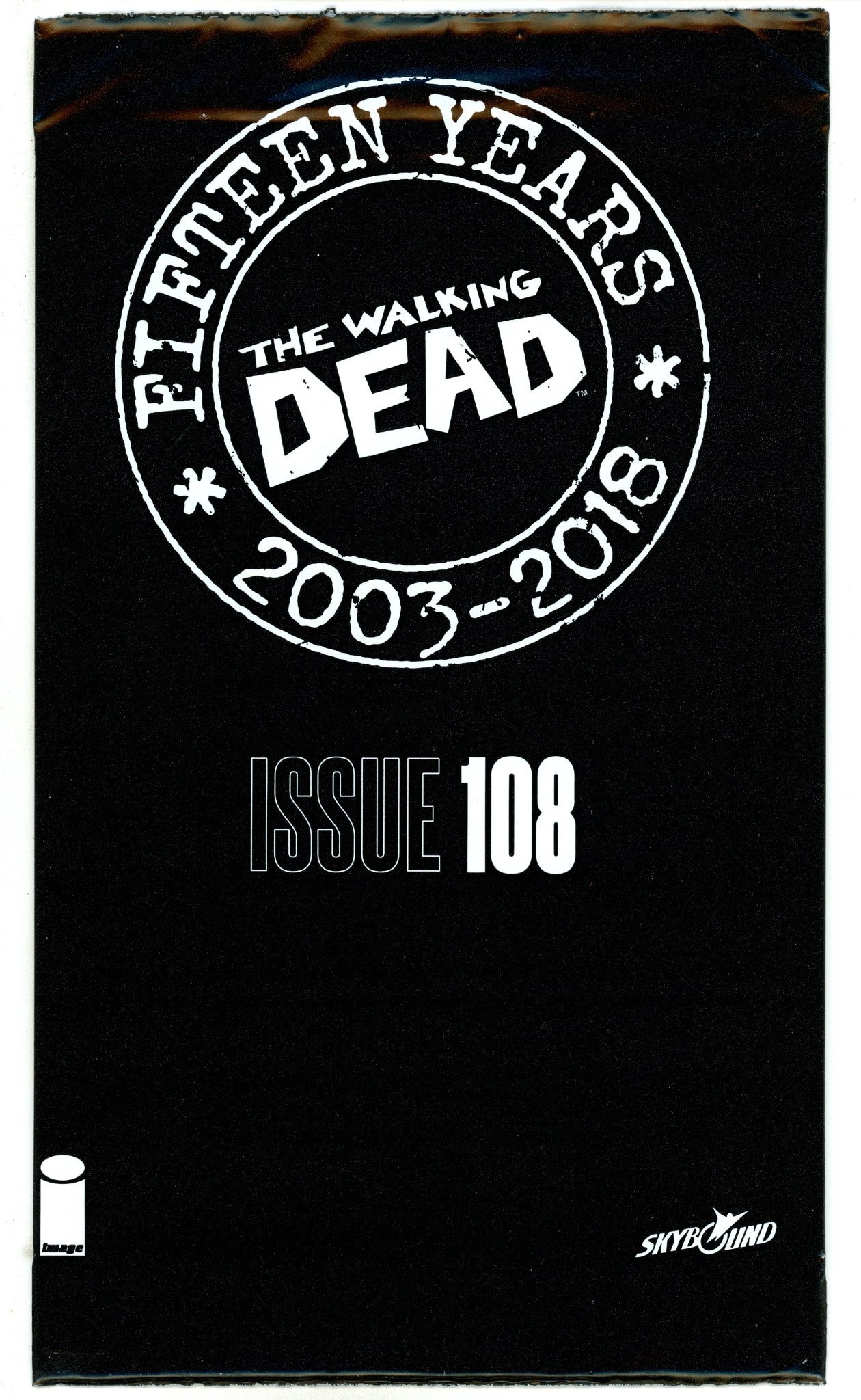 The Walking Dead #108 15th Anniversary [nn] New, Sealed (2018) 
