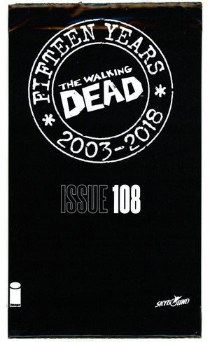 The Walking Dead #108 15th Anniversary [nn] New, Sealed (2018)