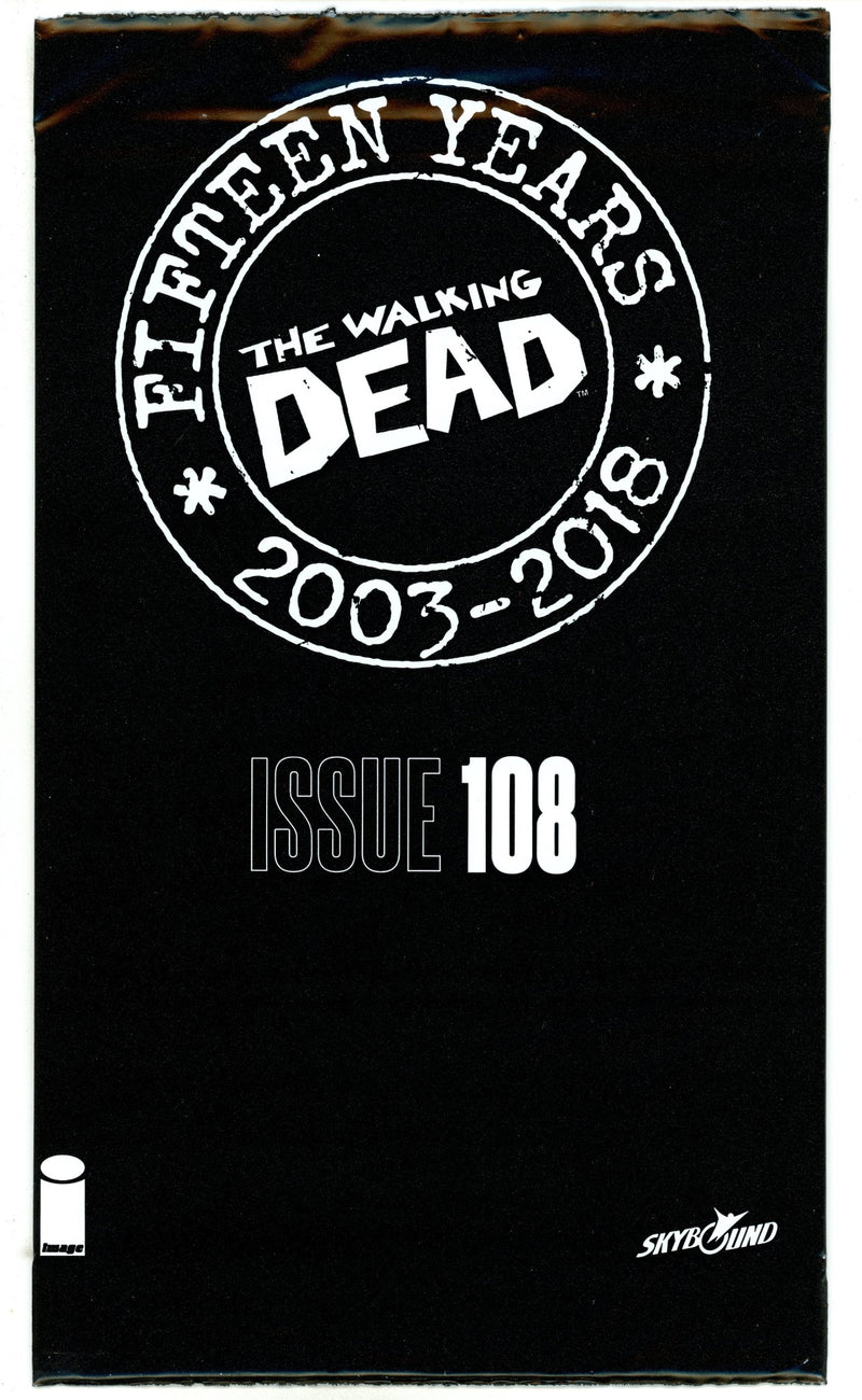 The Walking Dead #108 15th Anniversary [nn] New, Sealed (2018) 