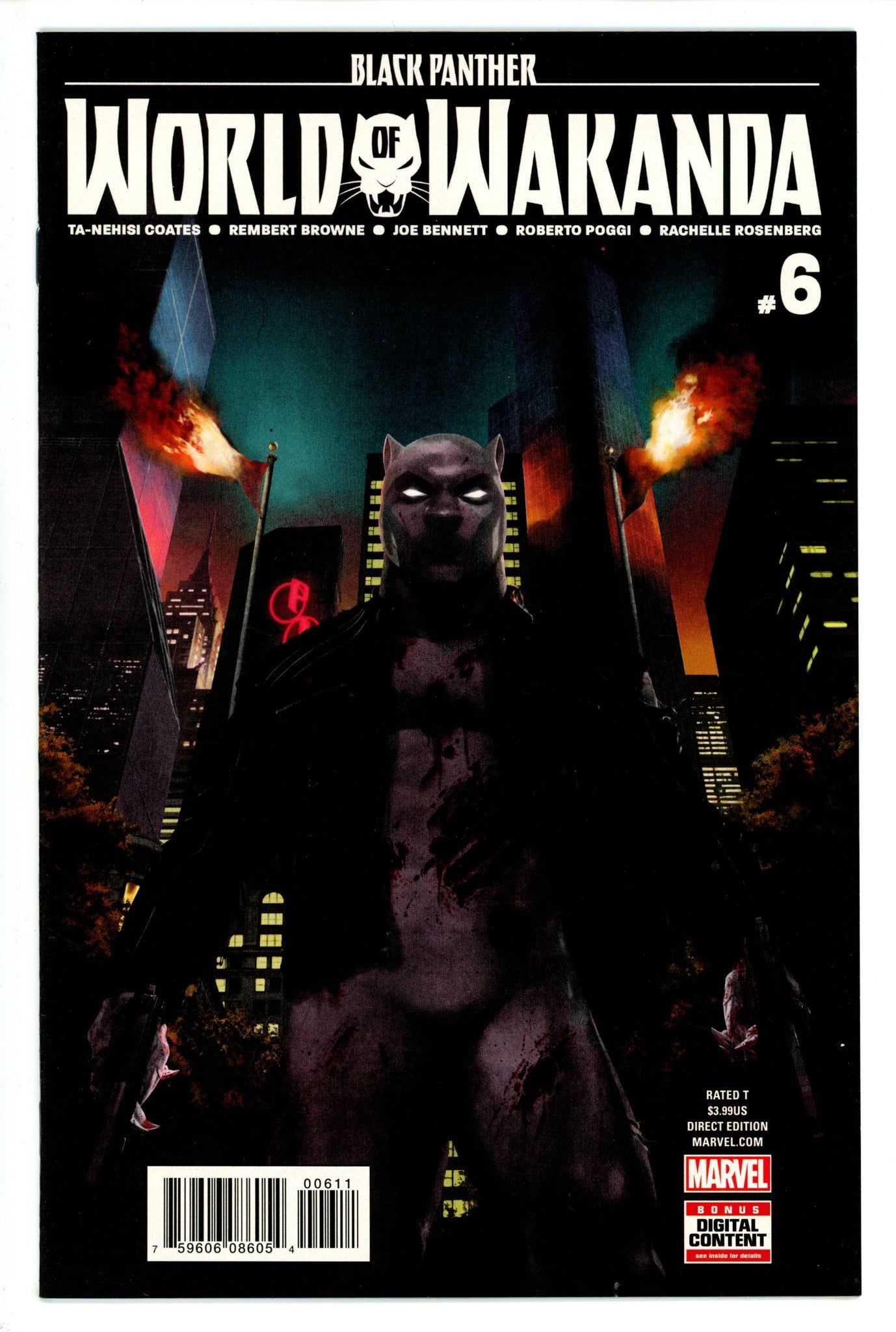 Black Panther: World of Wakanda 6 High Grade (2017) 