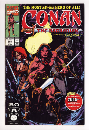 Conan the Barbarian Vol 1 244 Mid Grade (1991)