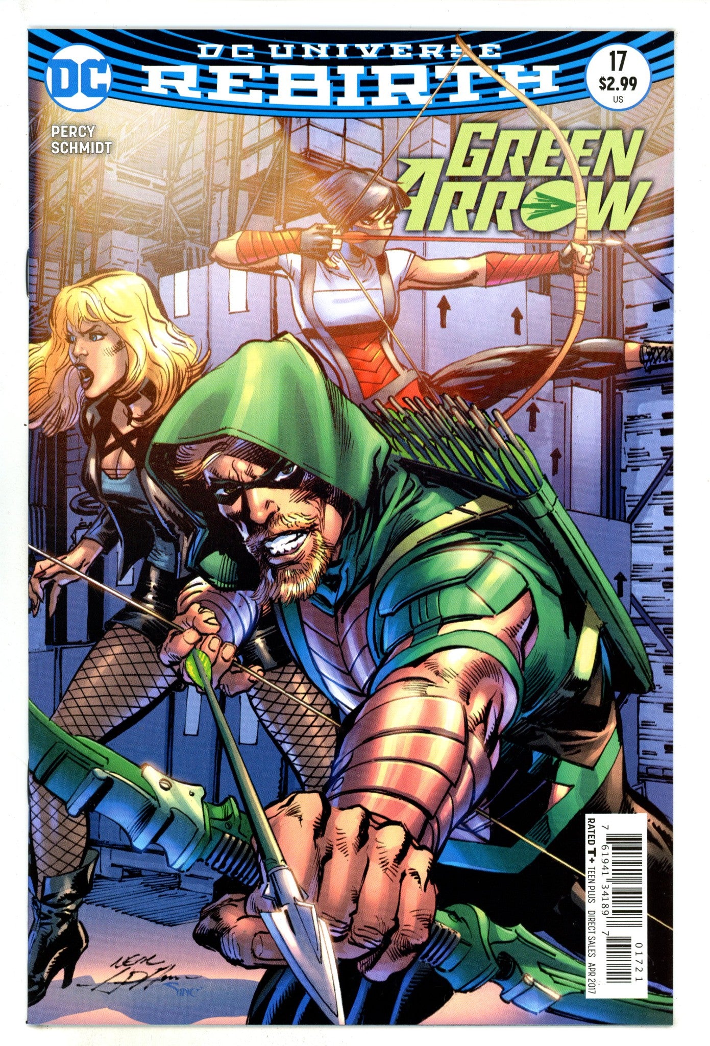 Green Arrow Vol 6 17 High Grade (2017) Adams Variant 