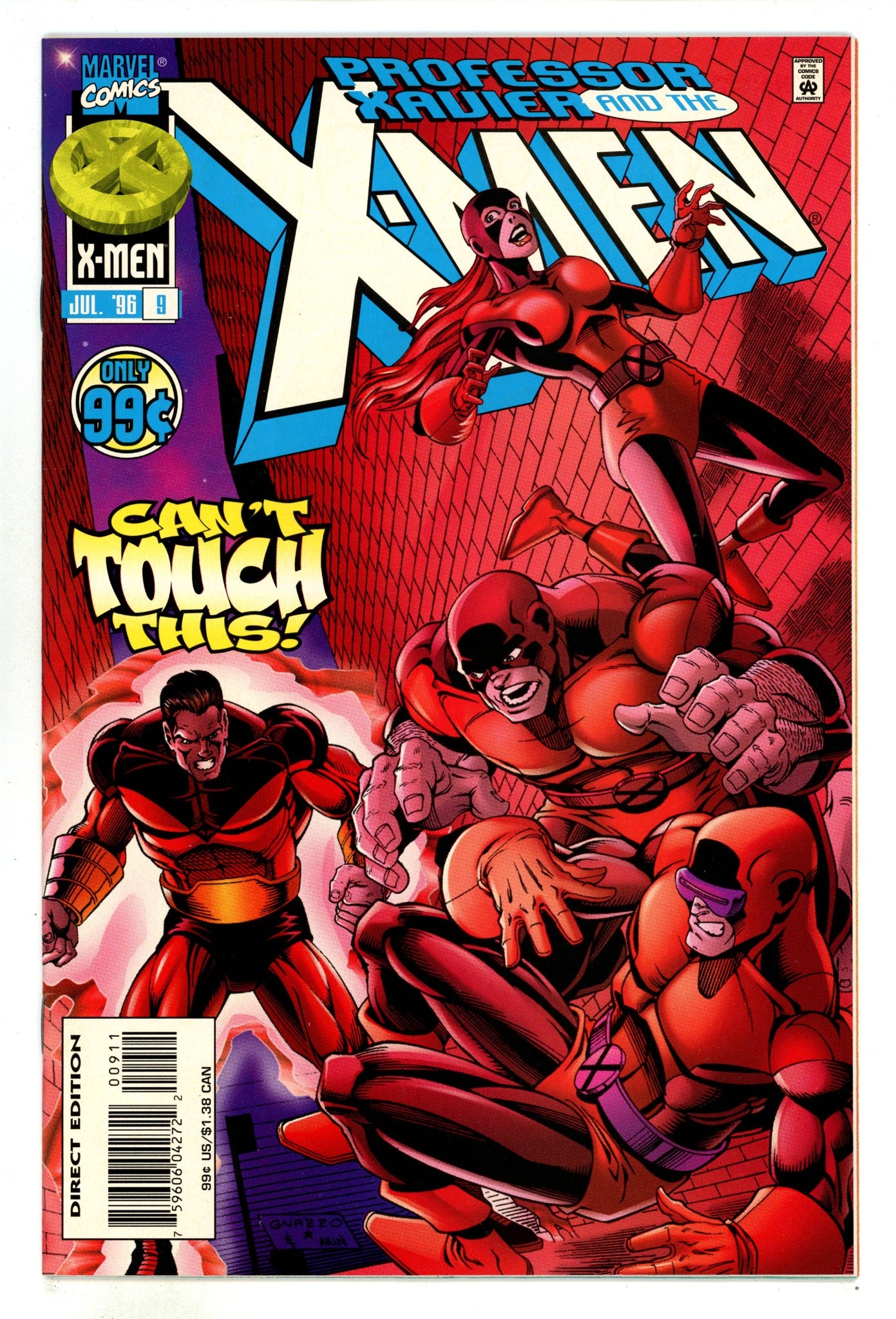 Professor Xavier and the X-Men 9 High Grade (1996) 