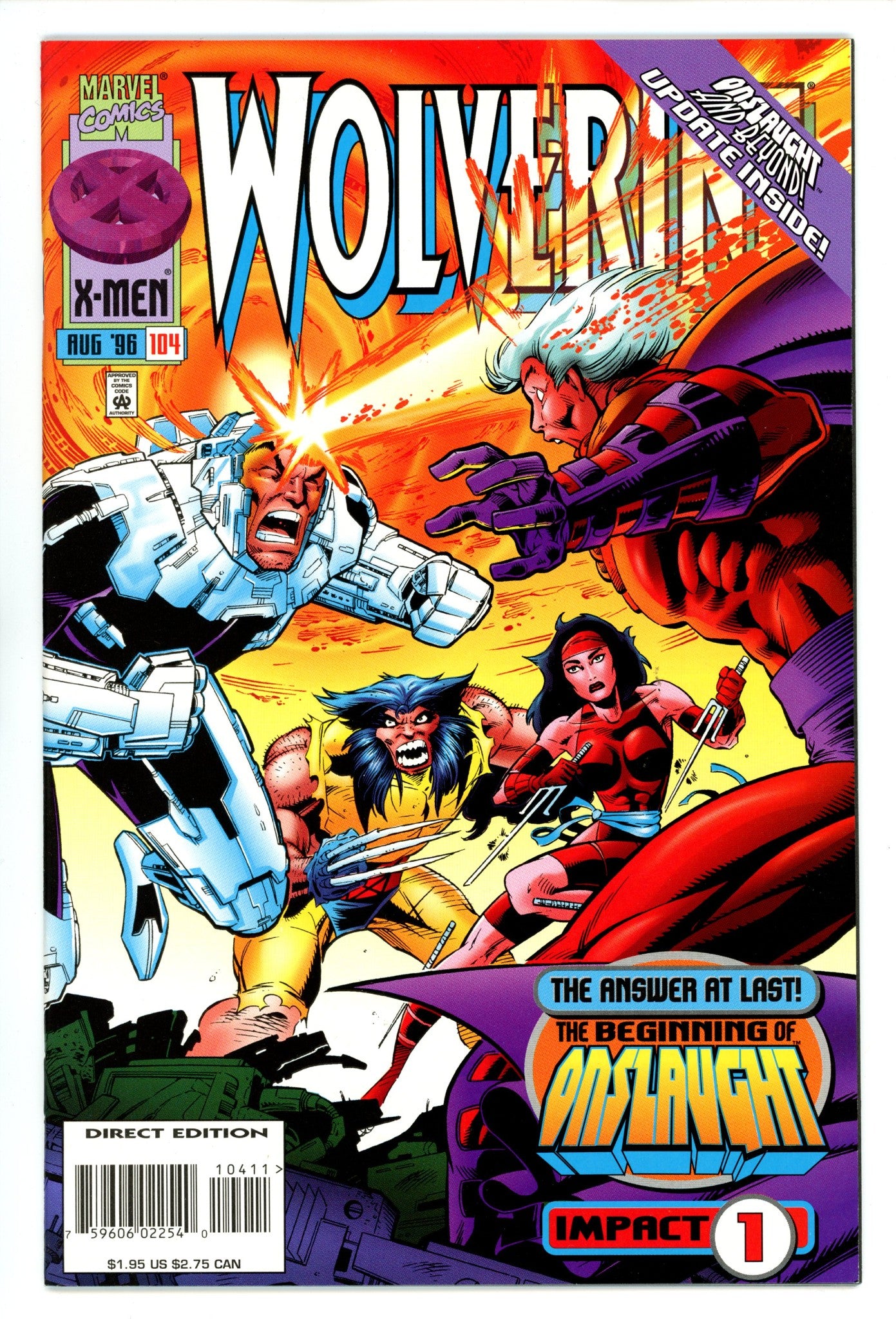Wolverine Vol 2 104 High Grade (1996) 