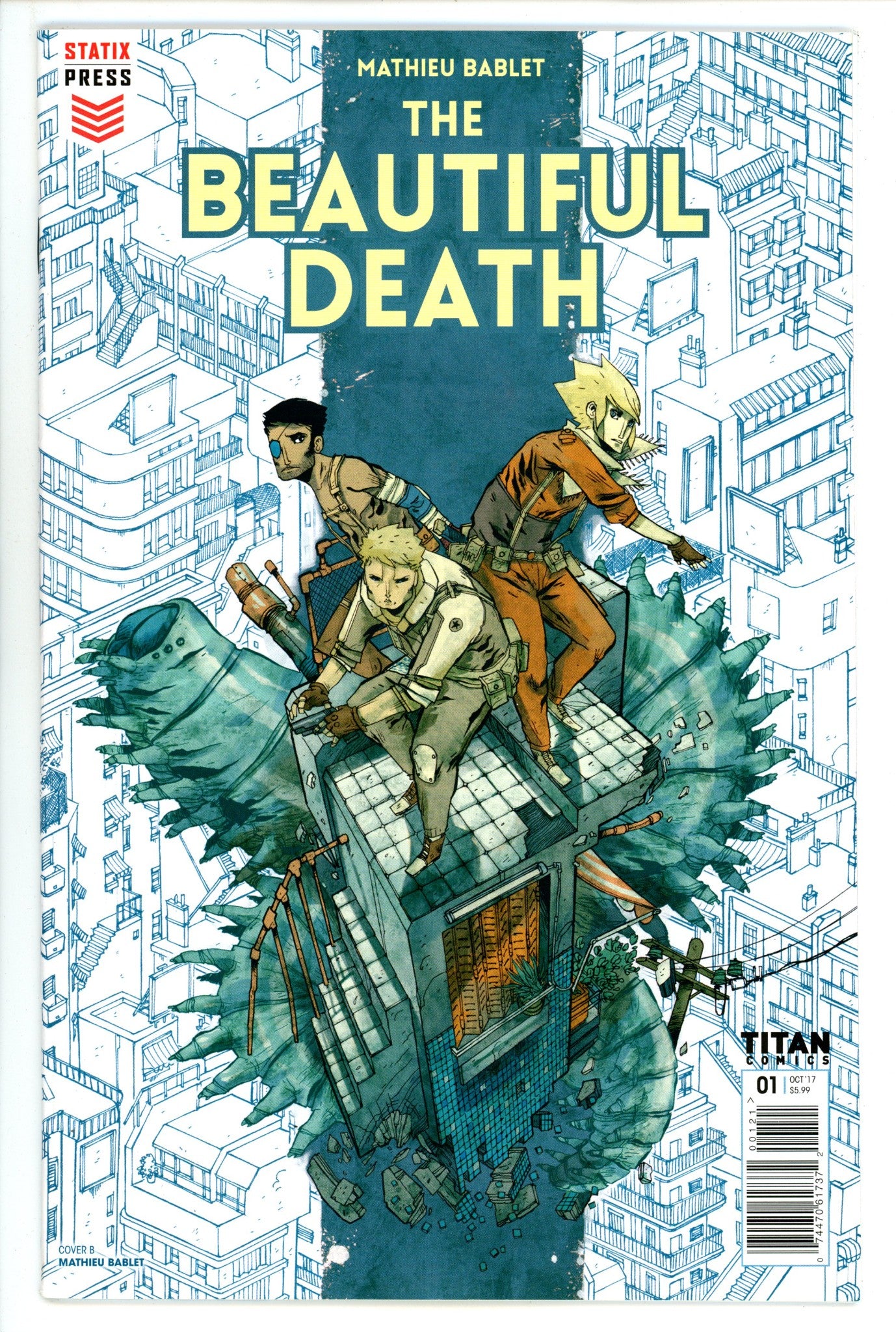 The Beautiful Death 1 High Grade (2017) Bablet Variant 