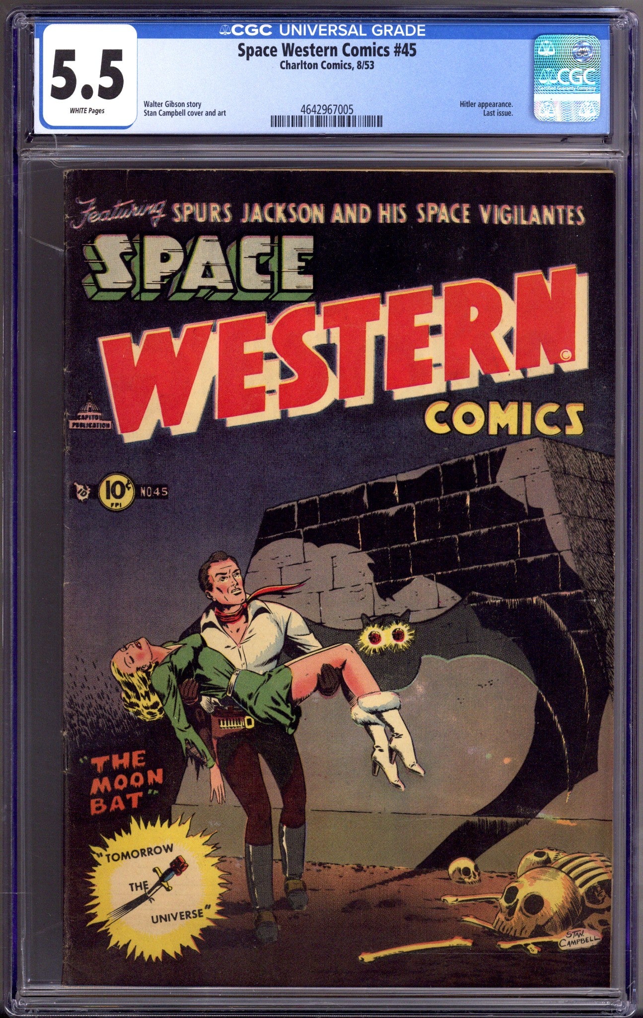 Space Western Comics 45 CGC 5.5 (FN-) (1953) 