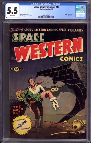 Space Western Comics 45 CGC 5.5 (FN-) (1953)