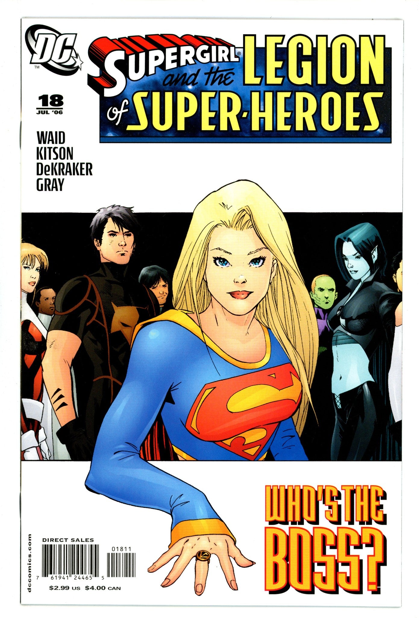 Supergirl and the Legion of Super-Heroes Vol 5 18 High Grade (2006) 