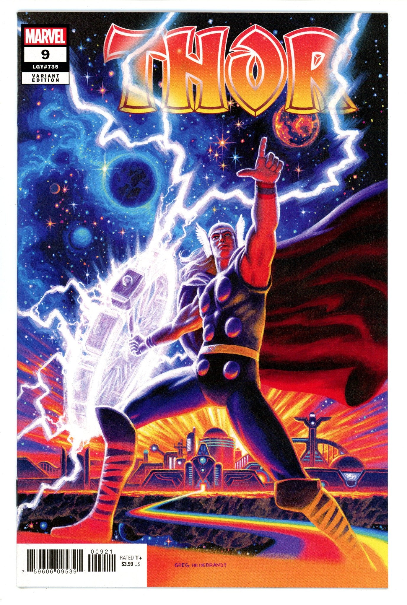 Thor Vol 6 9 (735) High Grade (2021) Hildebrandt Variant 