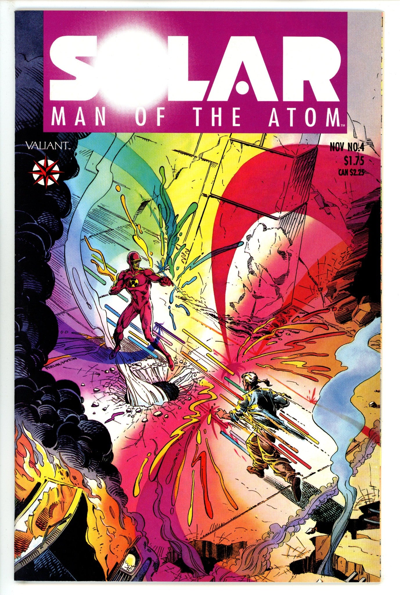 Solar Man of the Atom Vol 1 4 VF/NM (1991)
