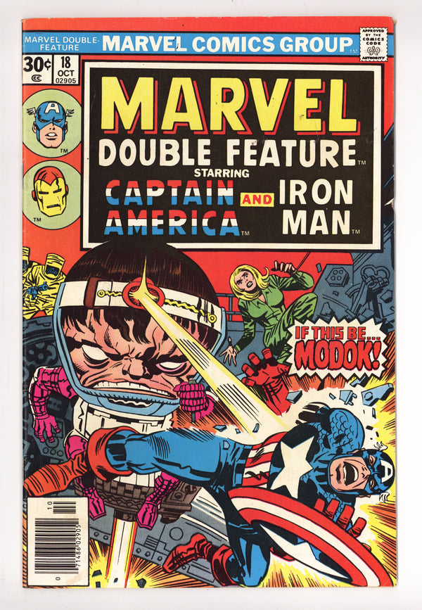 Marvel Double Feature 18 Mid Grade (1976)