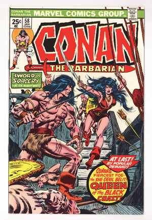 Conan the Barbarian Vol 1 58  VF (8.0)   (1976)
