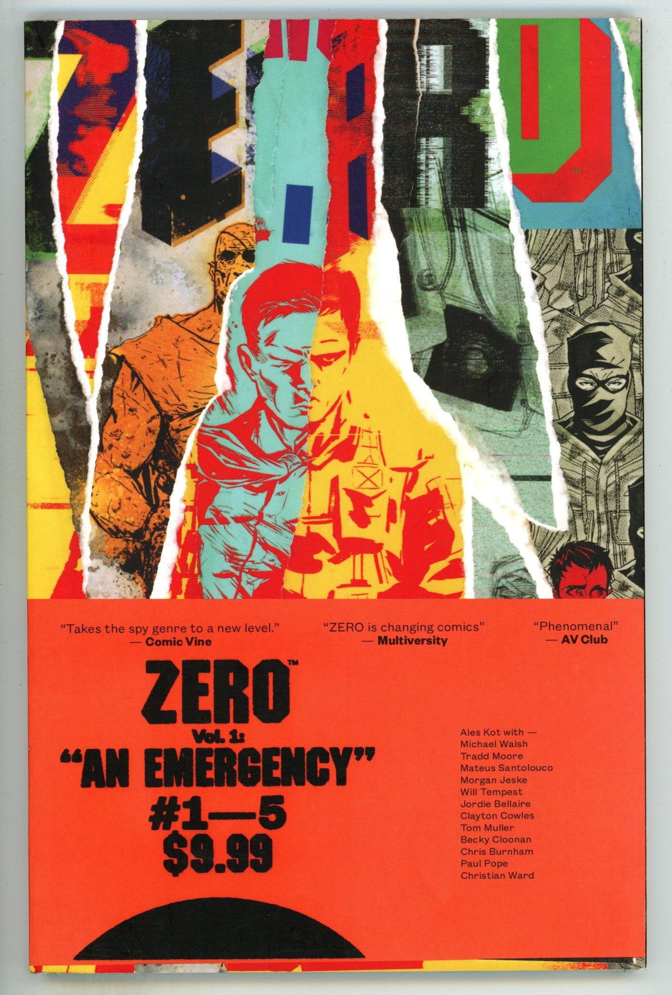 Zero TPB Vol 1   Low Grade   (2014)       