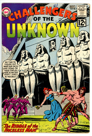 Challengers of the Unknown Vol 1 28 VG+ (4.5) (1962) 
