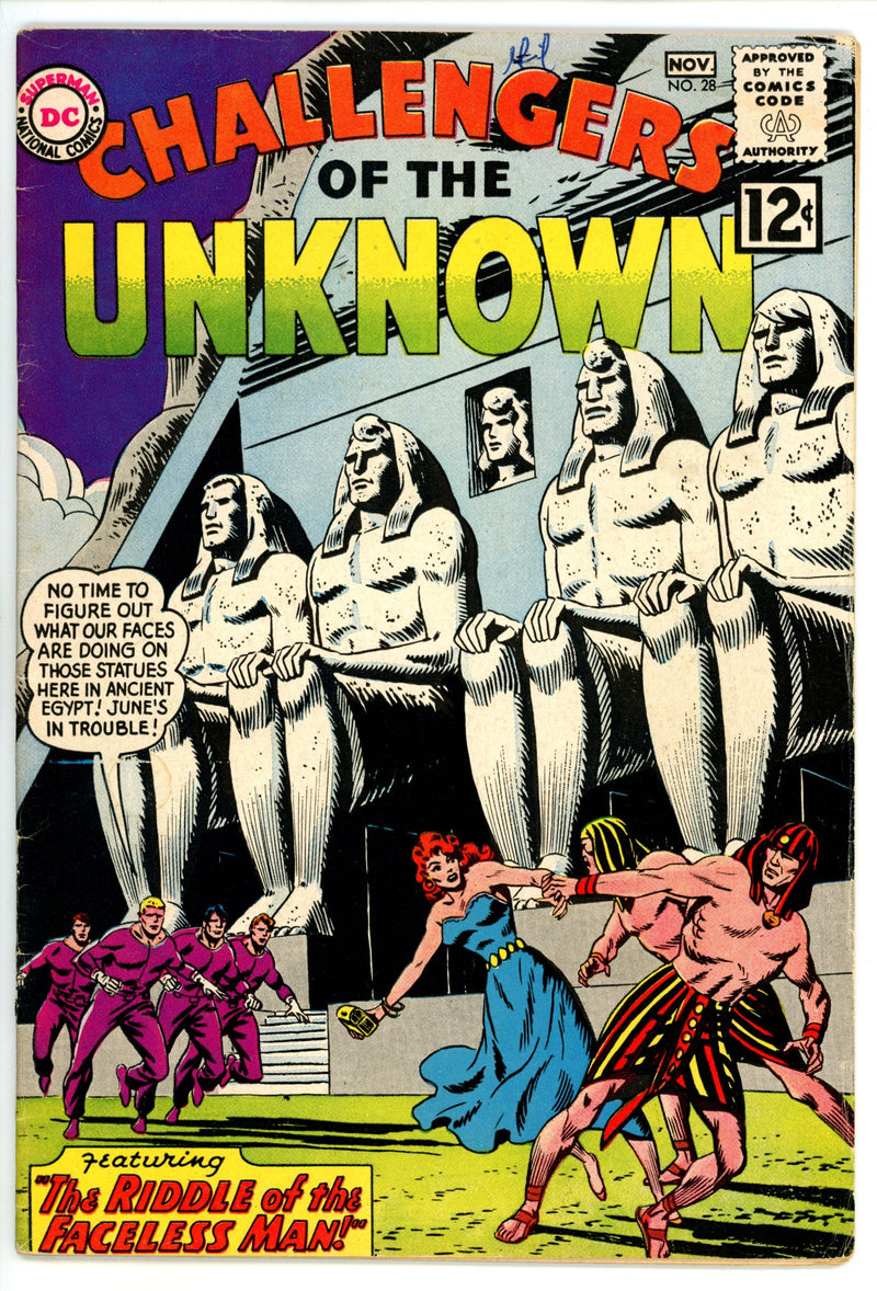Challengers of the Unknown Vol 1 28 VG+ (4.5) (1962) 