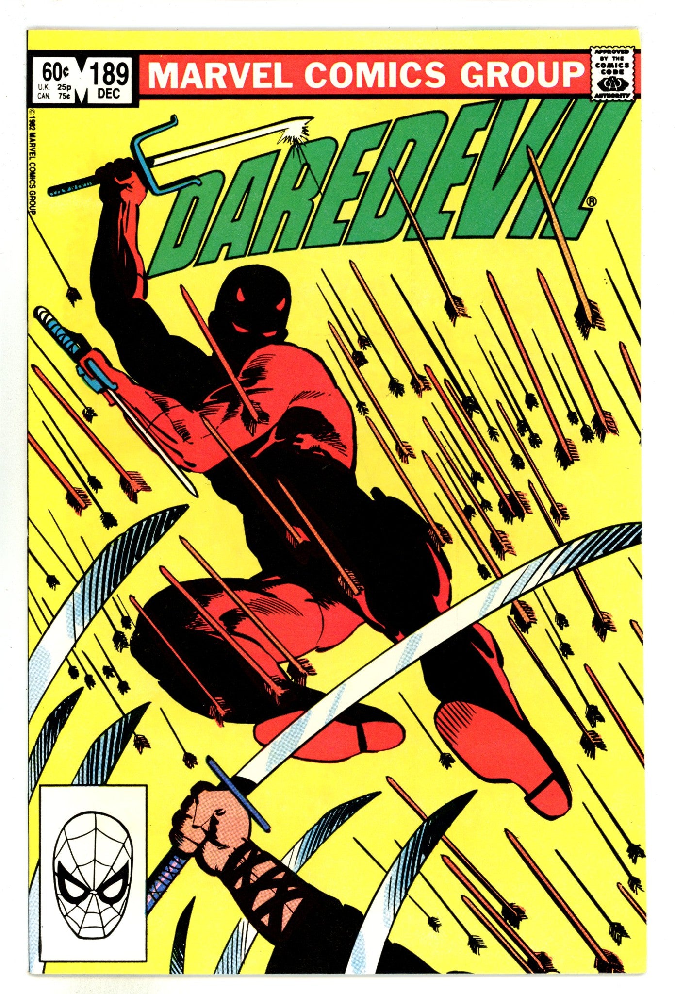 Daredevil Vol 1 189 VF/NM (9.0) (1982) 
