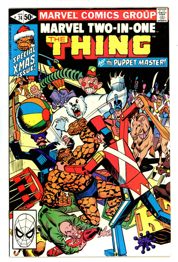 Marvel Two-in-One Vol 1 74 Mid Grade (1981)