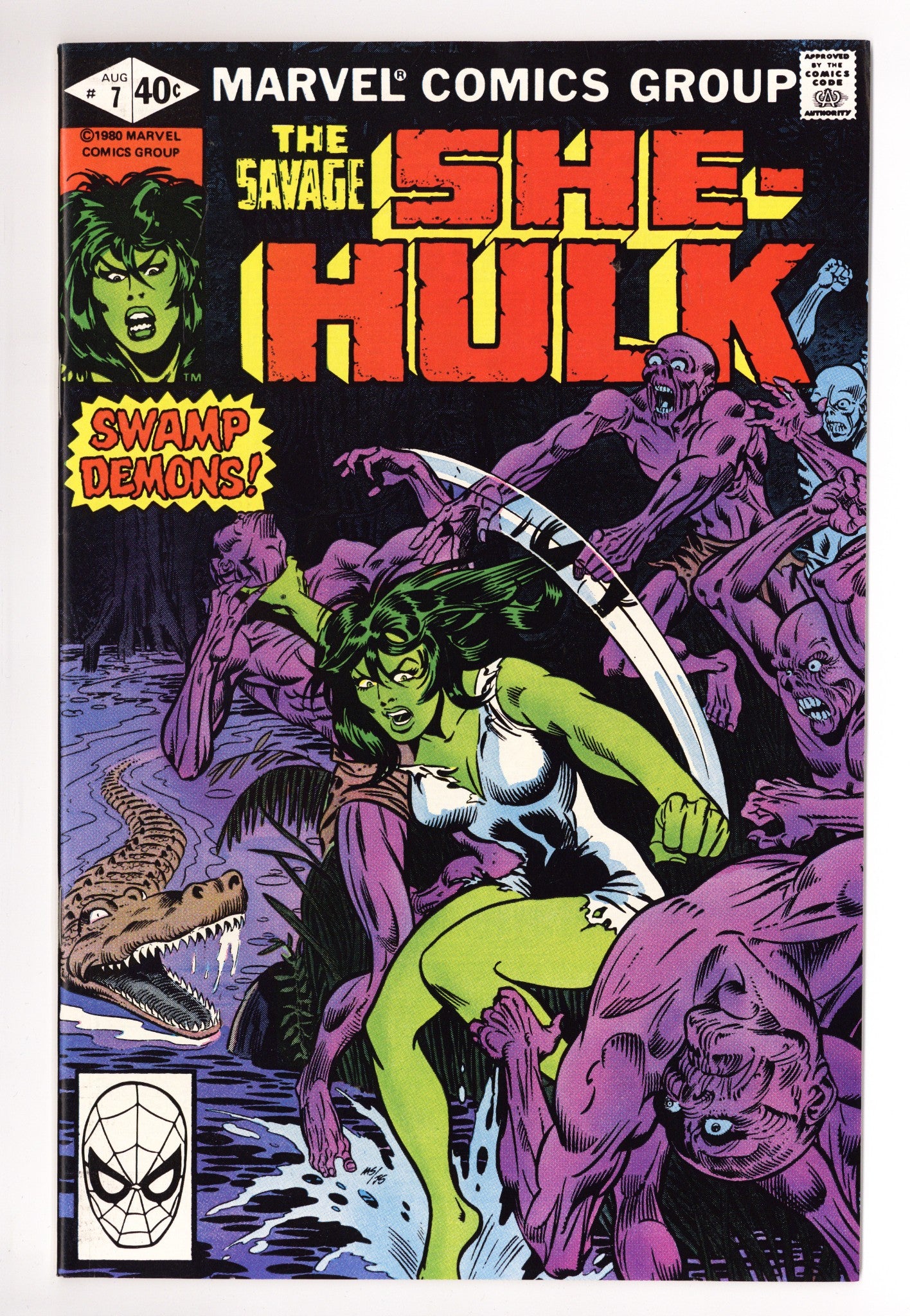 The Savage She-Hulk 7 NM- (9.2) (1980) 