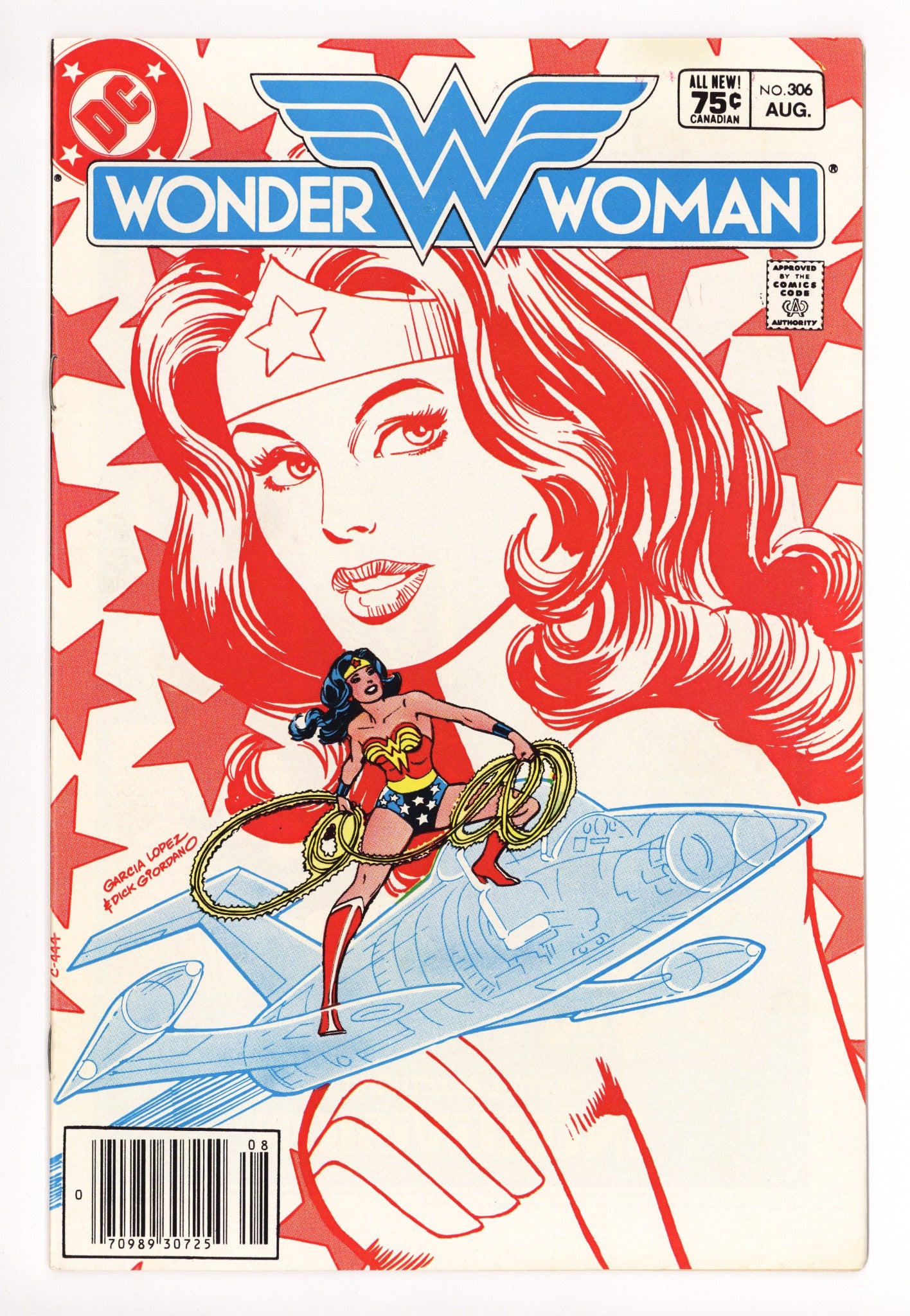 Wonder Woman Vol 1 306 VF (8.0) (1983) Canadian Price Variant 