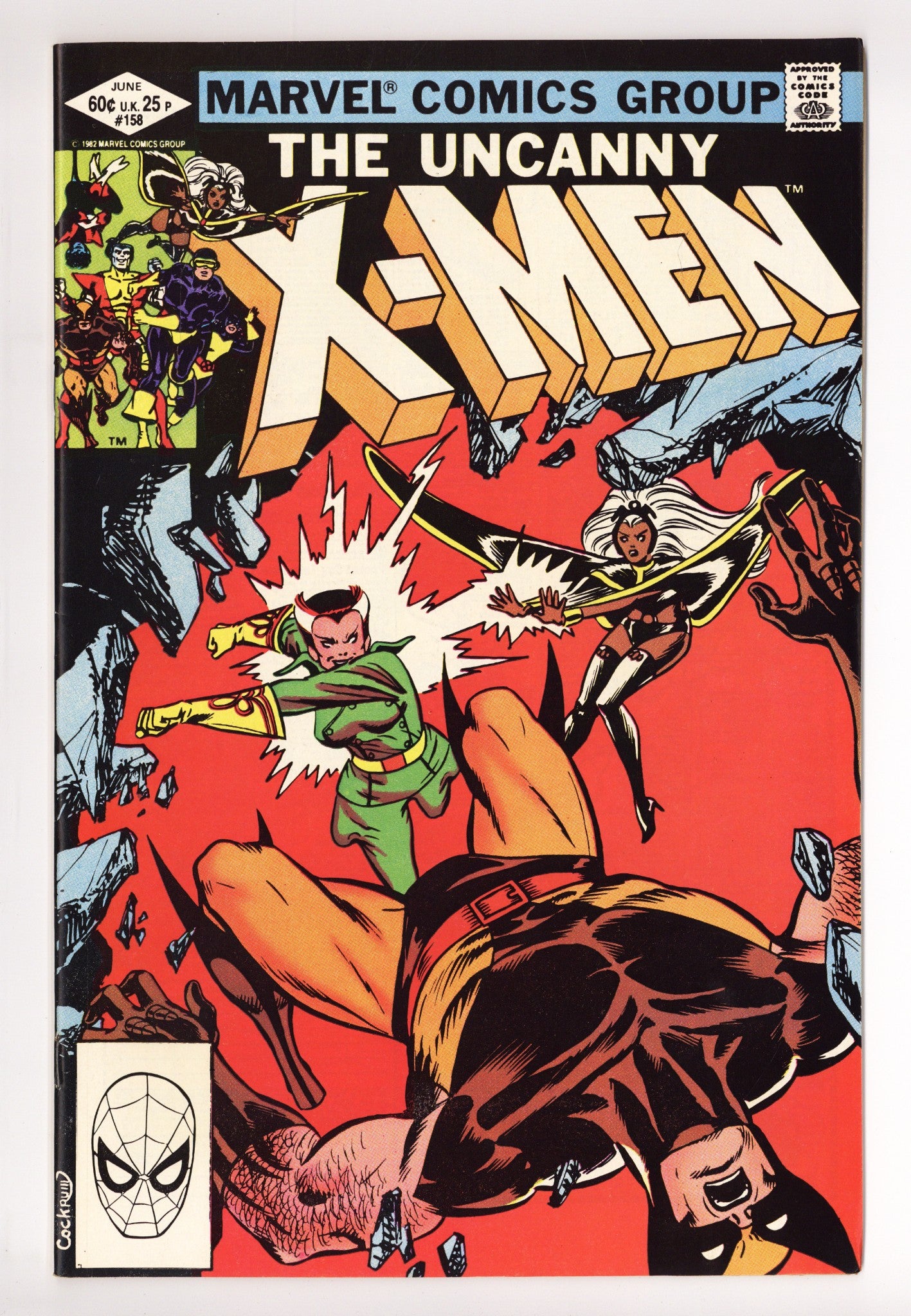 The Uncanny X-Men Vol 1 158 VF+ (8.5) (1982) 
