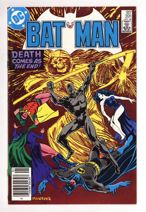 Batman Vol 1 391 VF+ (8.5) (1986) Canadian Price Variant