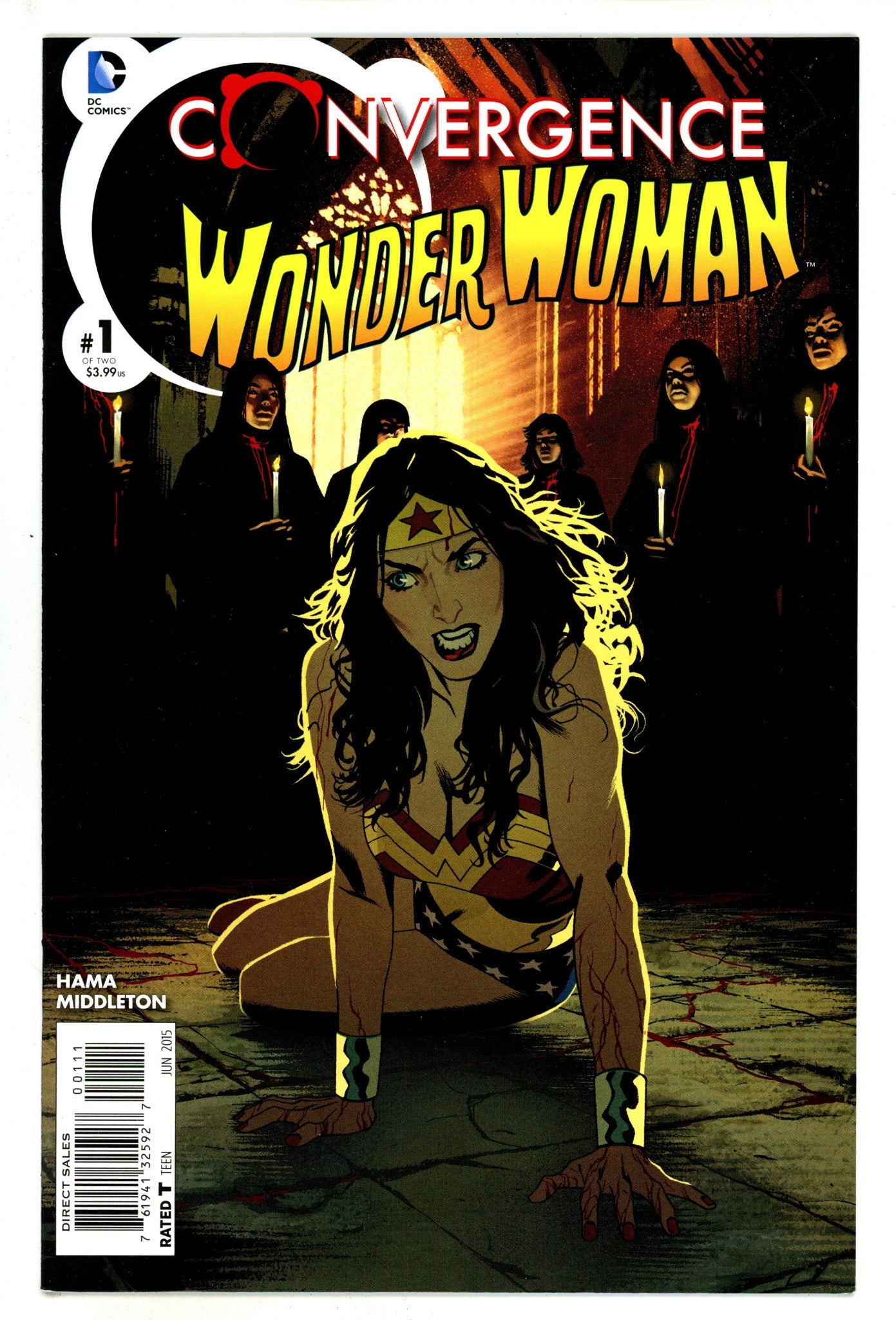 Convergence Wonder Woman 1 High Grade (2015) 