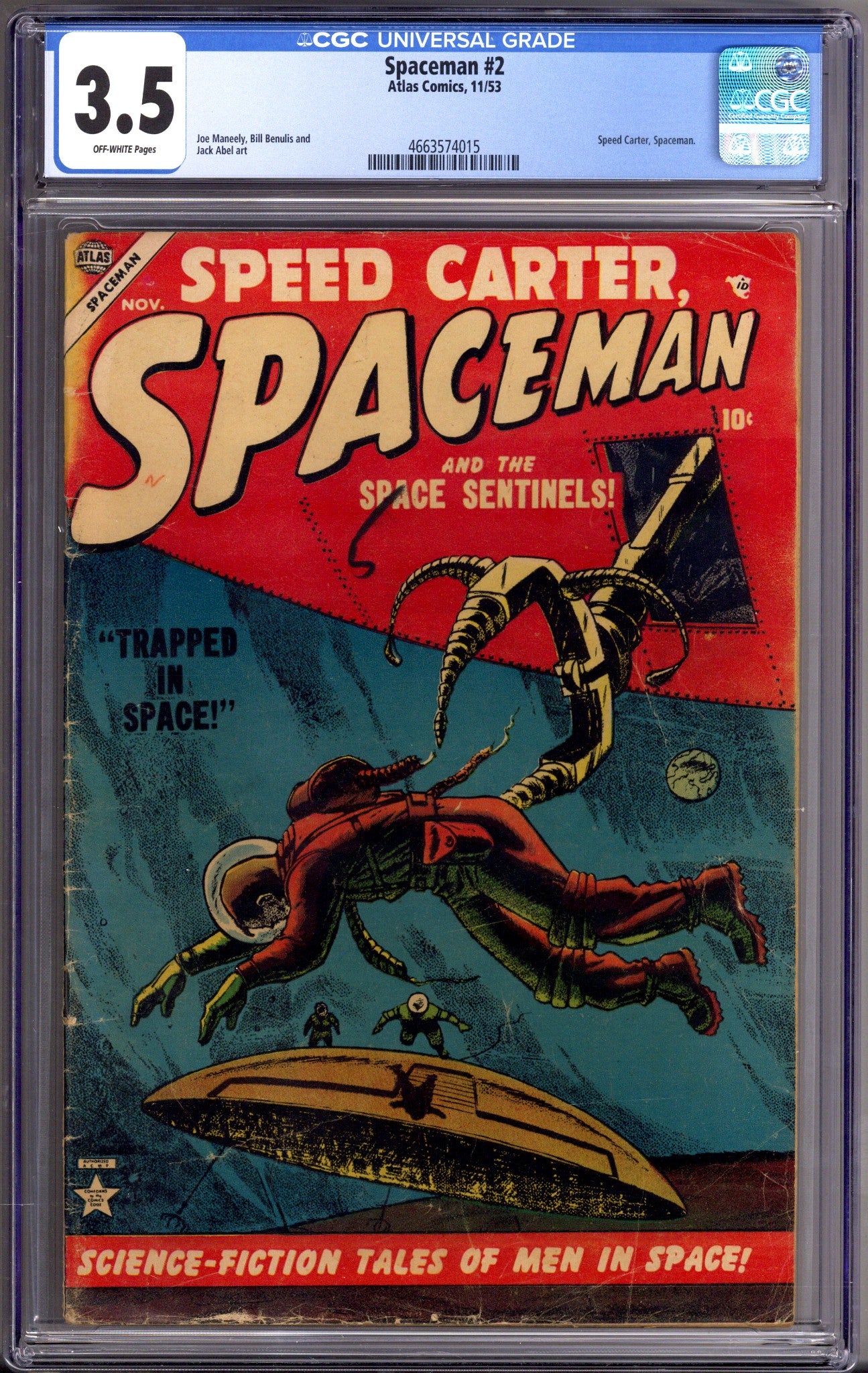Spaceman 2 CGC 3.5 (VG-) (1953) 
