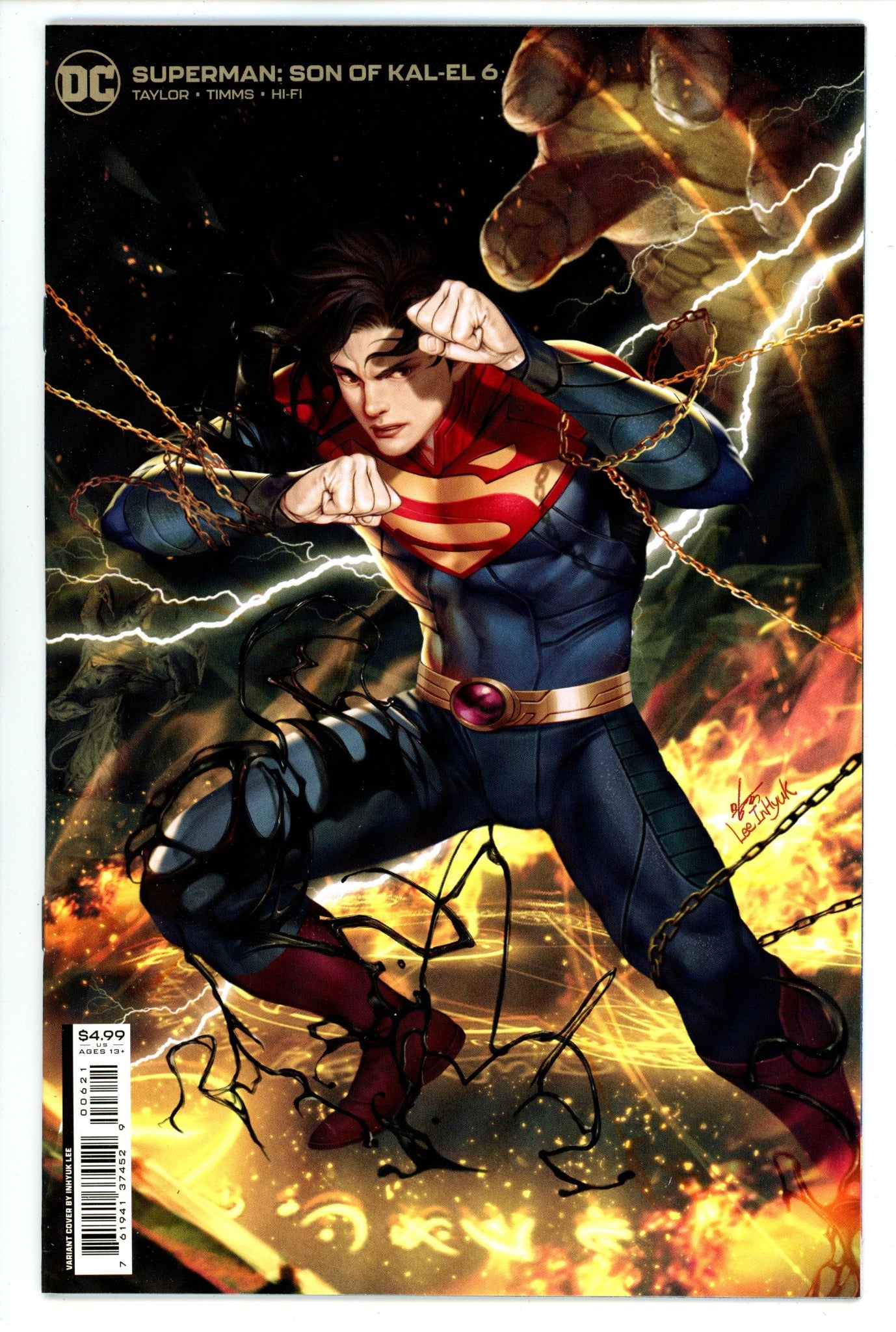Superman: Son of Kal-El 6 High Grade (2022) Lee Variant 
