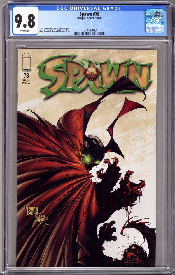 Spawn 78 CGC 9.8 (NM/M) (1998)