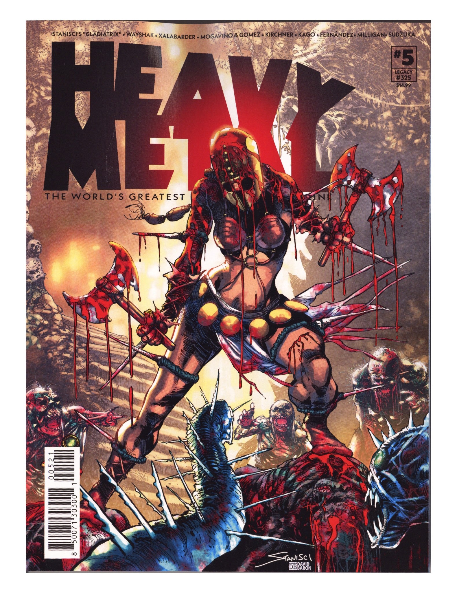 Heavy Metal Magazine 5 Stanisci Variant (2026)