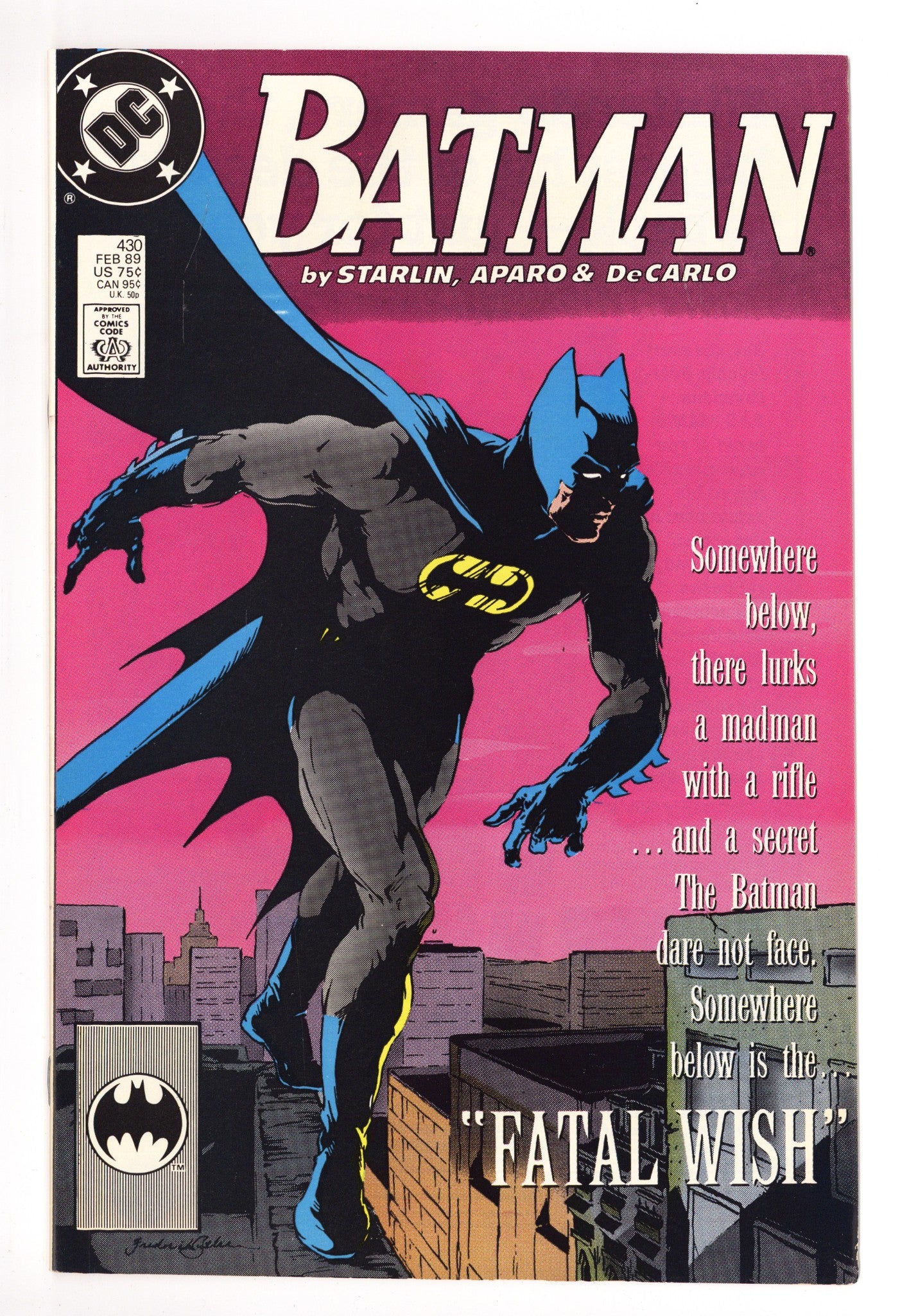 Batman Vol 1 430 Mid Grade (1989) 