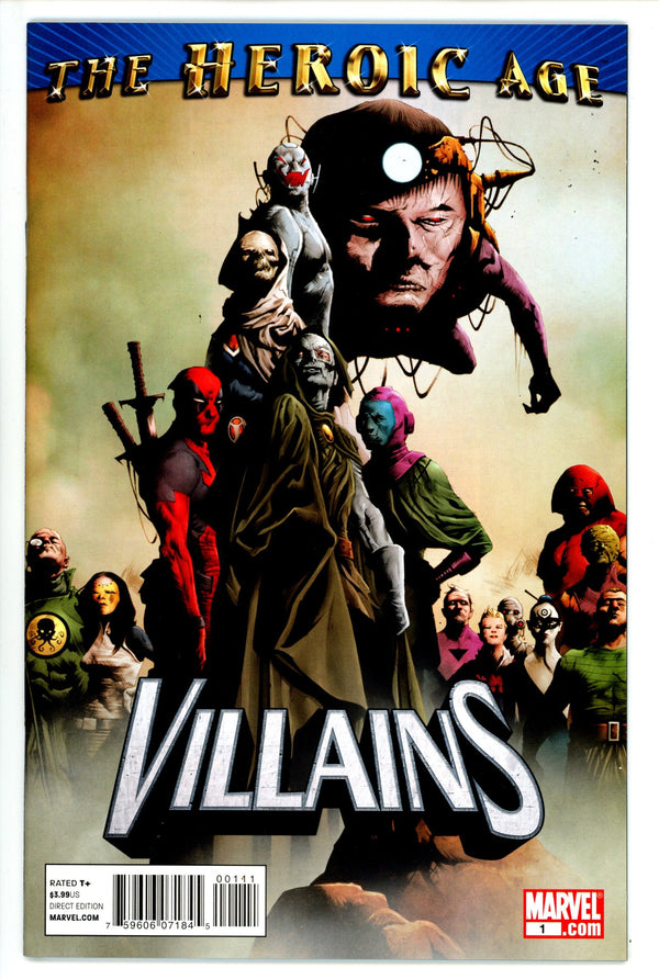 Heroic Age: Villains 1 NM- (9.2) (2011)
