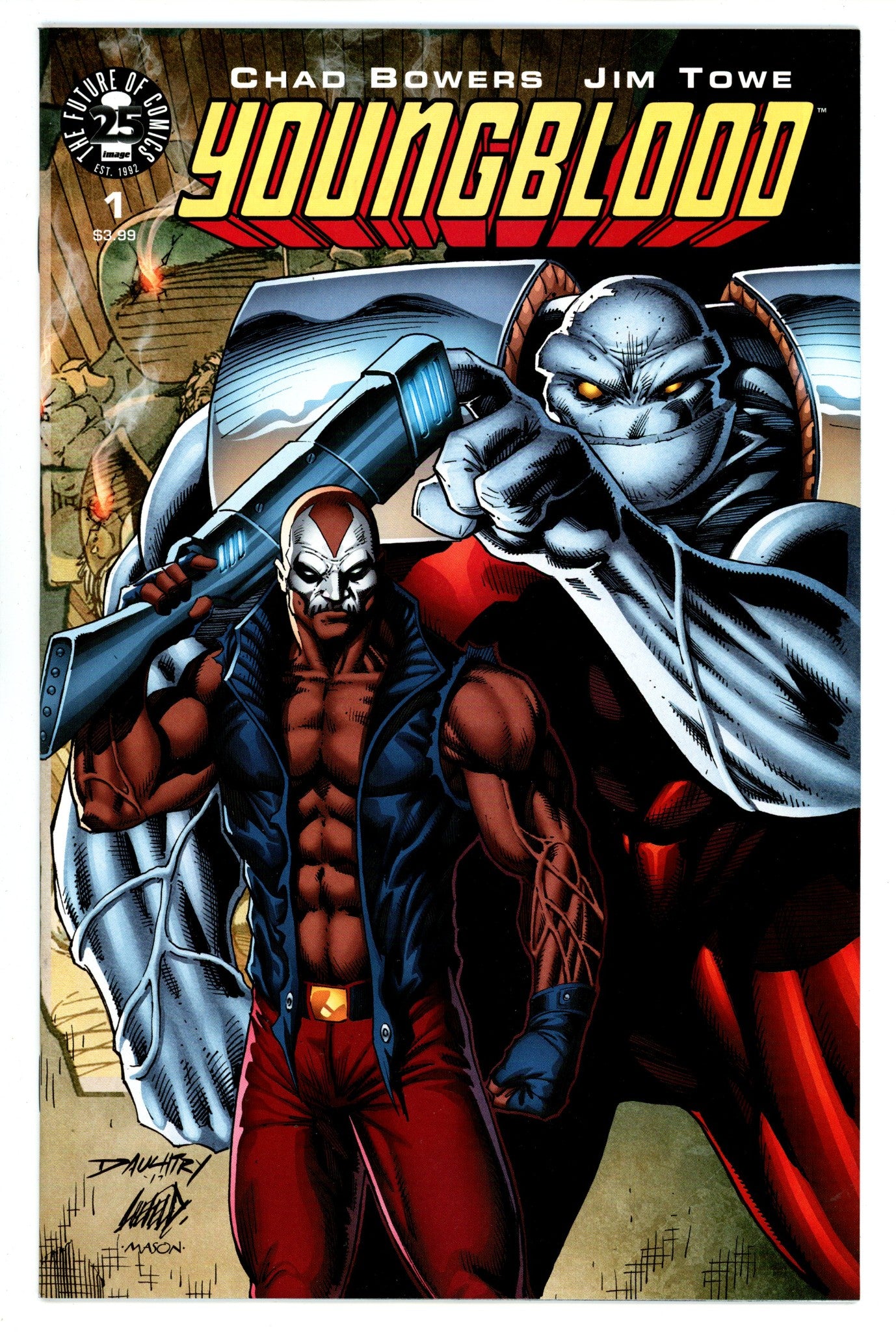 Youngblood Vol 6 1 High Grade (2017) Daughtry Variant 
