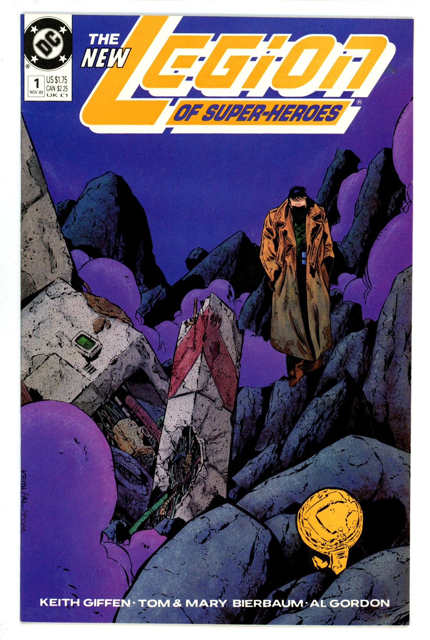 Legion of Super-Heroes Vol 4 1 Mid Grade (1989) 