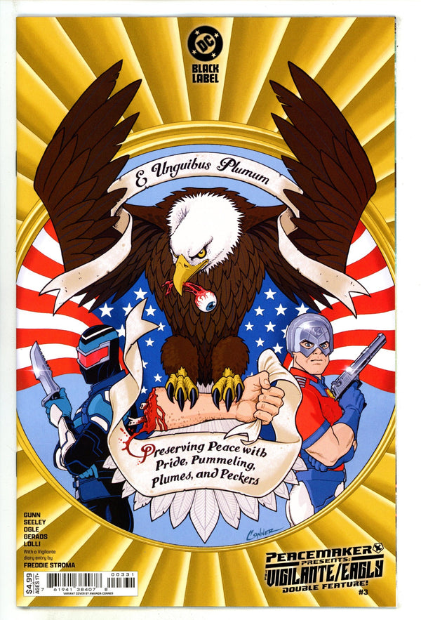 Peacemaker Presents The Vigilante Eagly Double Feature 3 Conner Variant (2025)